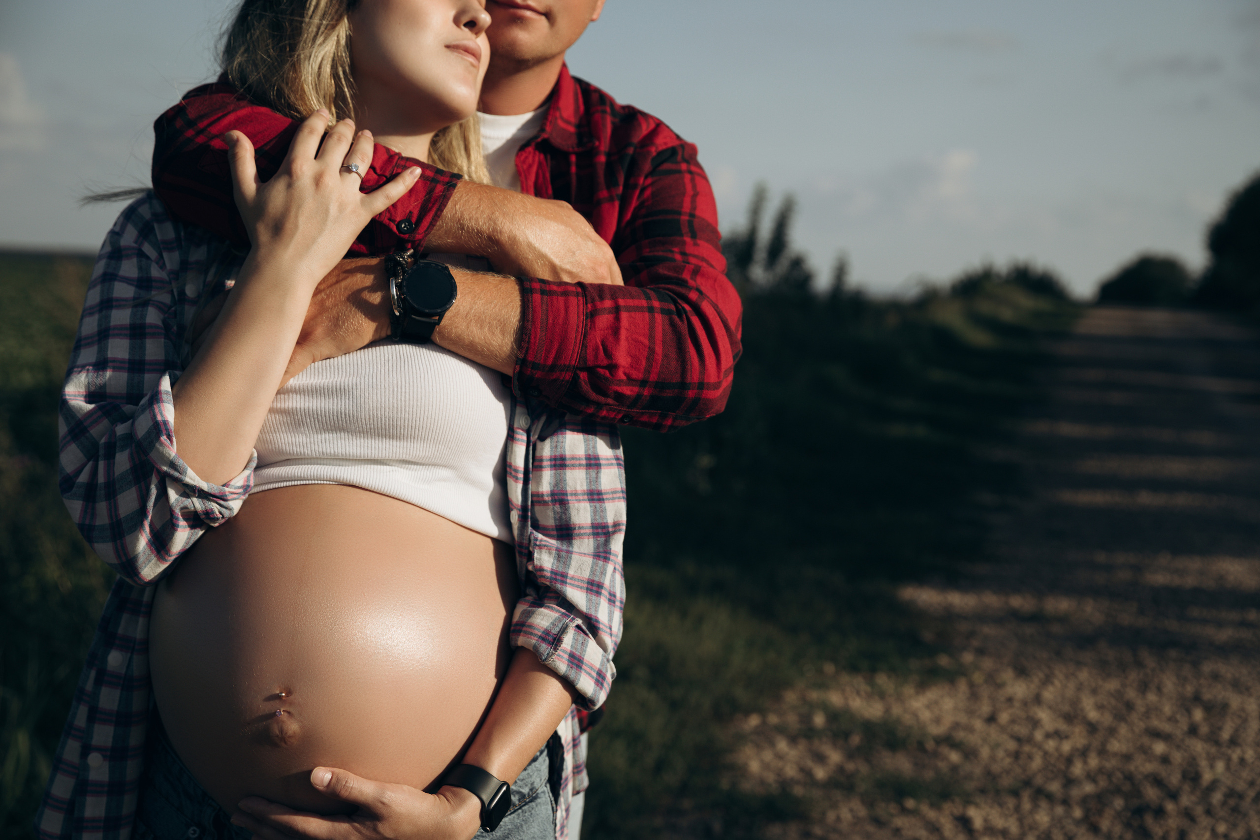Беременность. Фотограф Мария Щеголькова. Чувственный женский портрет