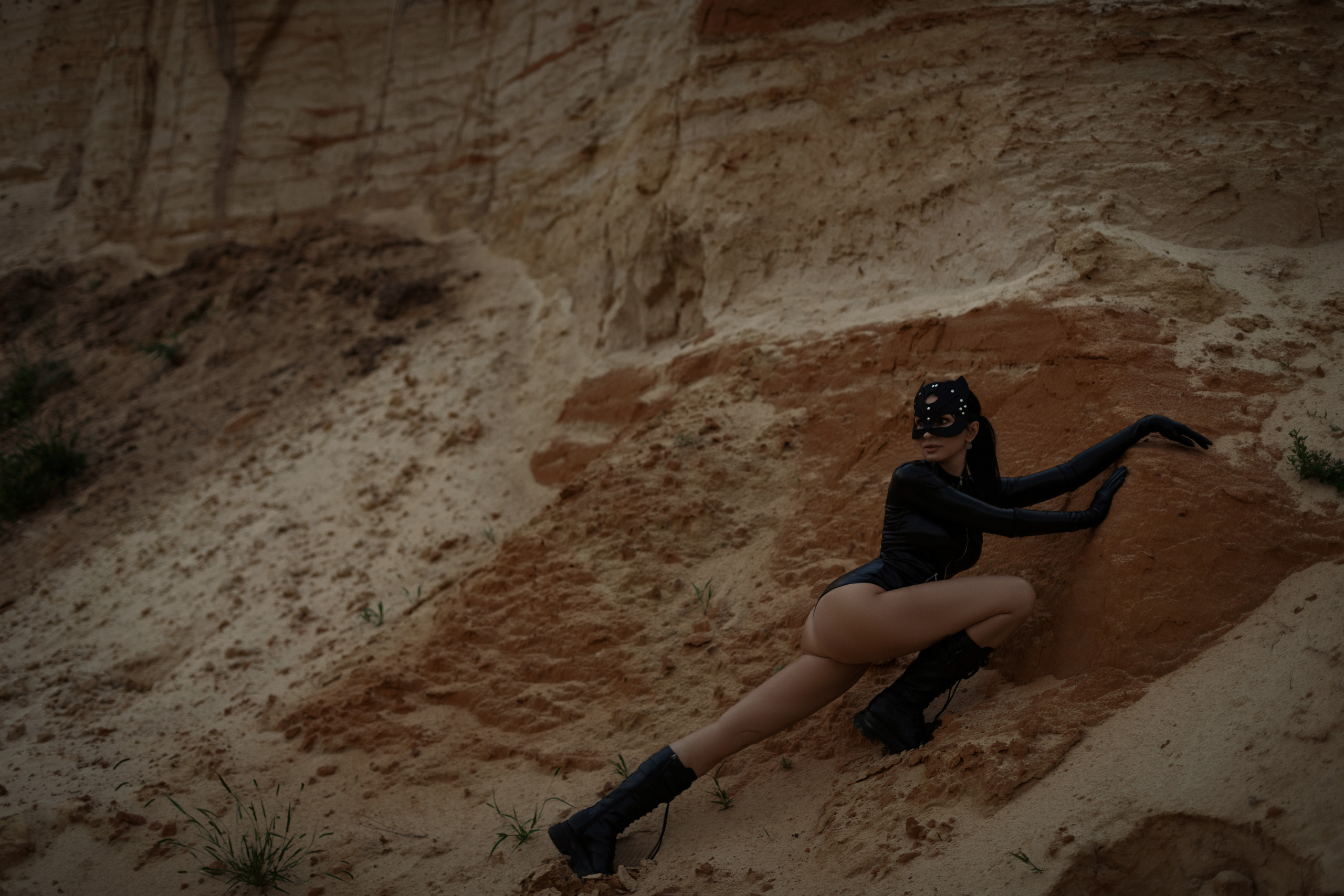 Женщина-кошка. Фотограф Мария Щеголькова. Чувственный женский портрет