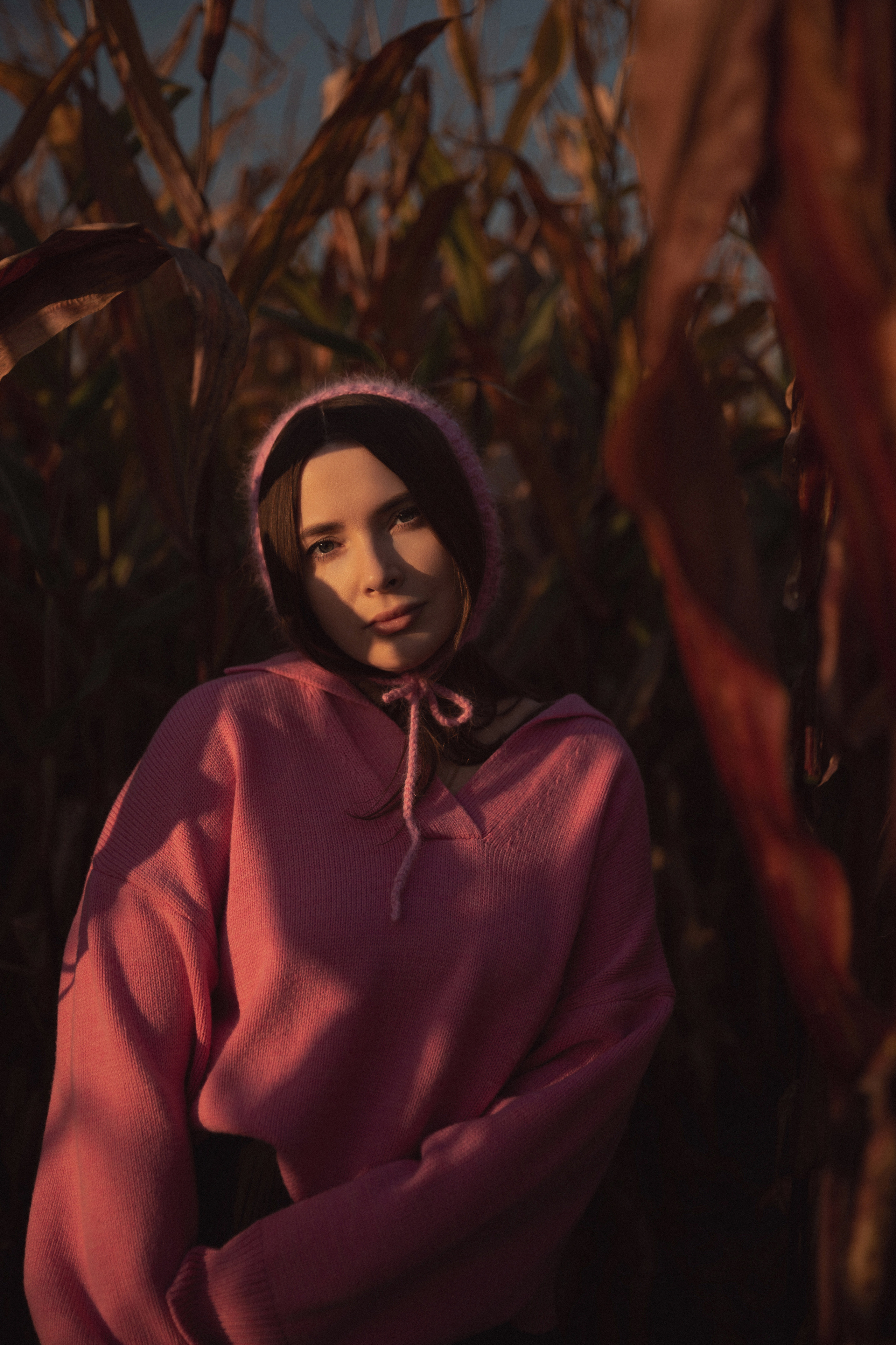 Олеся чепчики. Фотограф Мария Щеголькова. Чувственный женский портрет