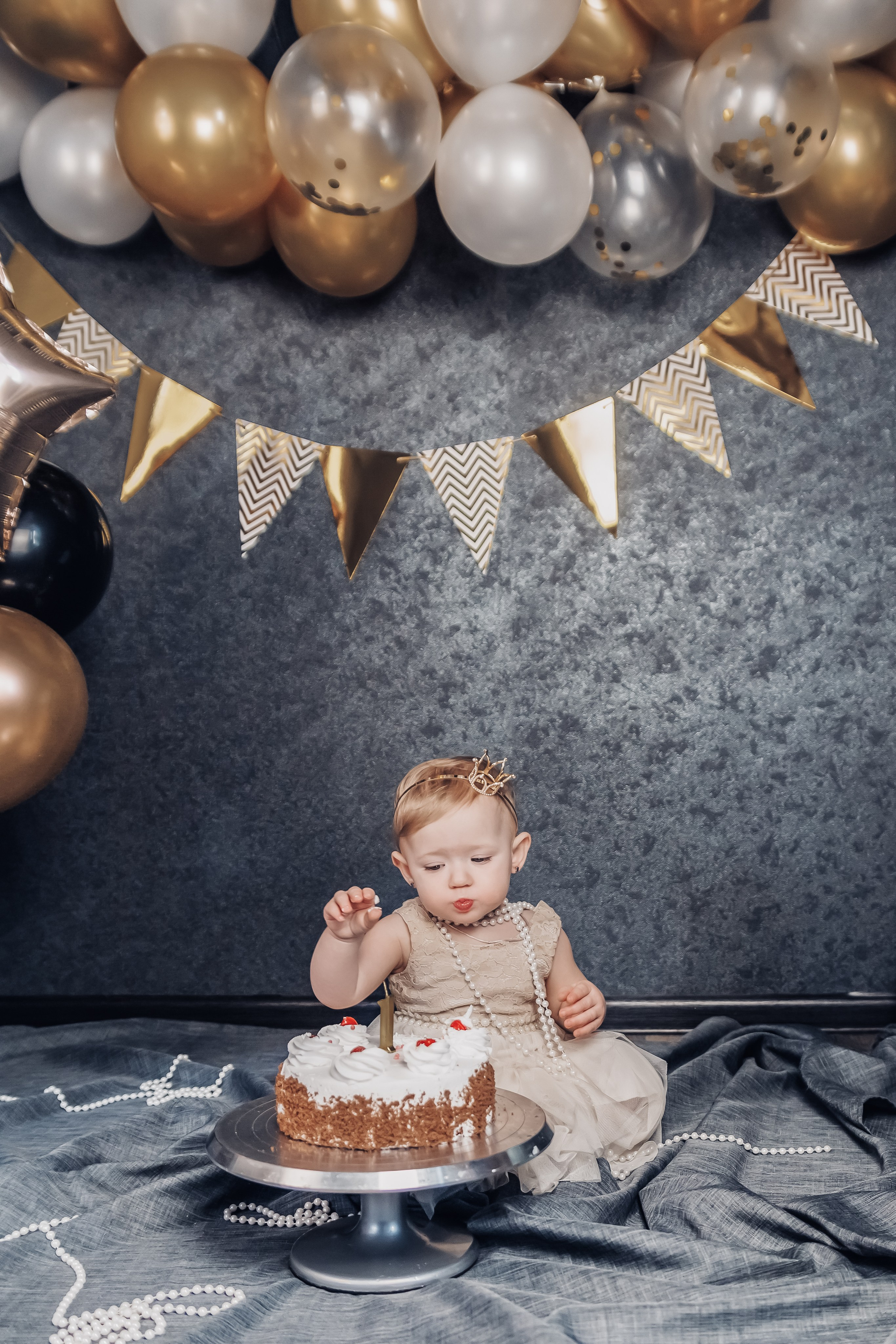 Первый день рождения!. Детский и семейный фотограф в Бердске и Новосибирске Дарья Гребнева