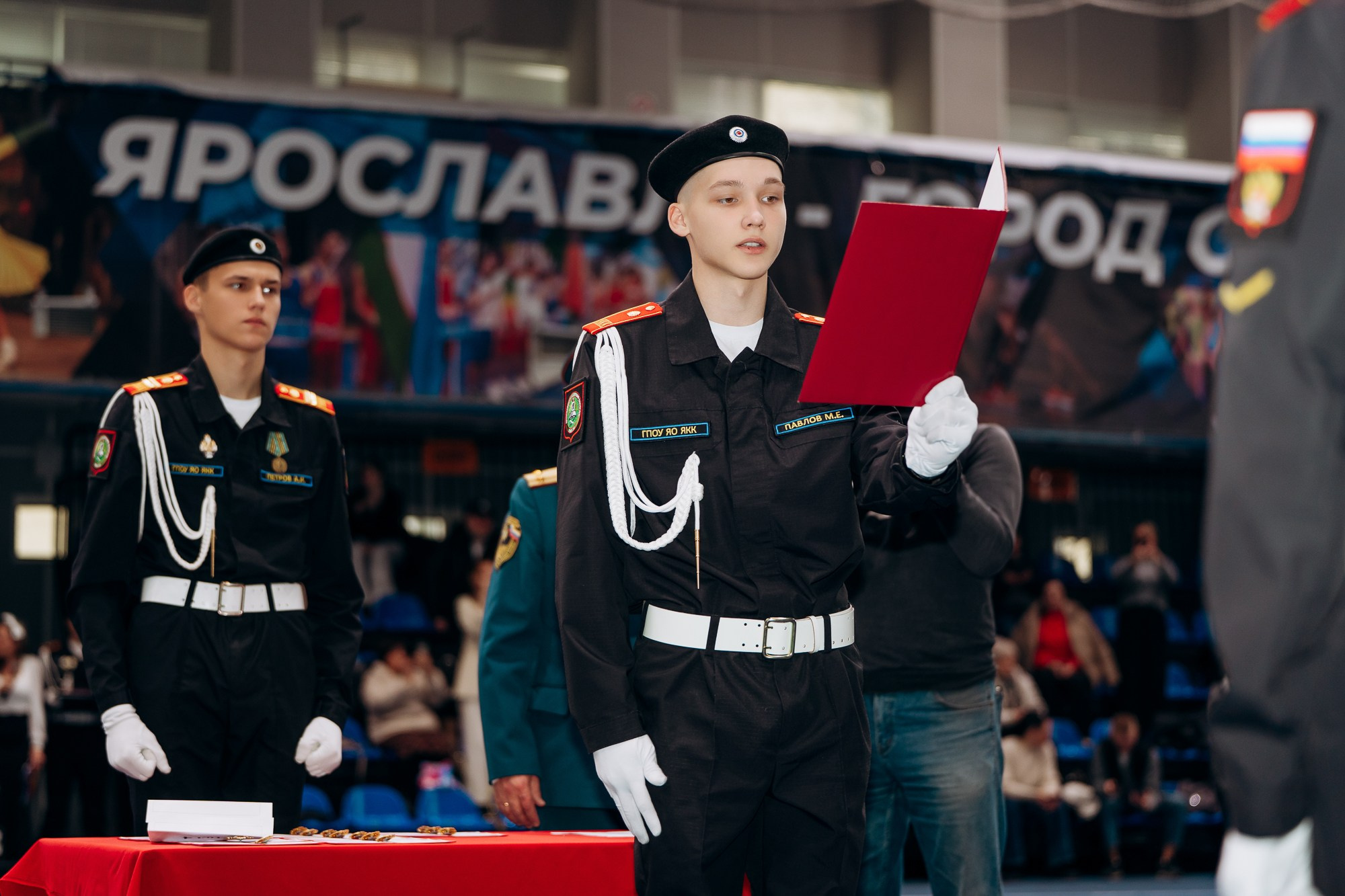 Принятие присяги кадетами. Свадебный и репортажный фотограф в Ярославле Евгений Сальников