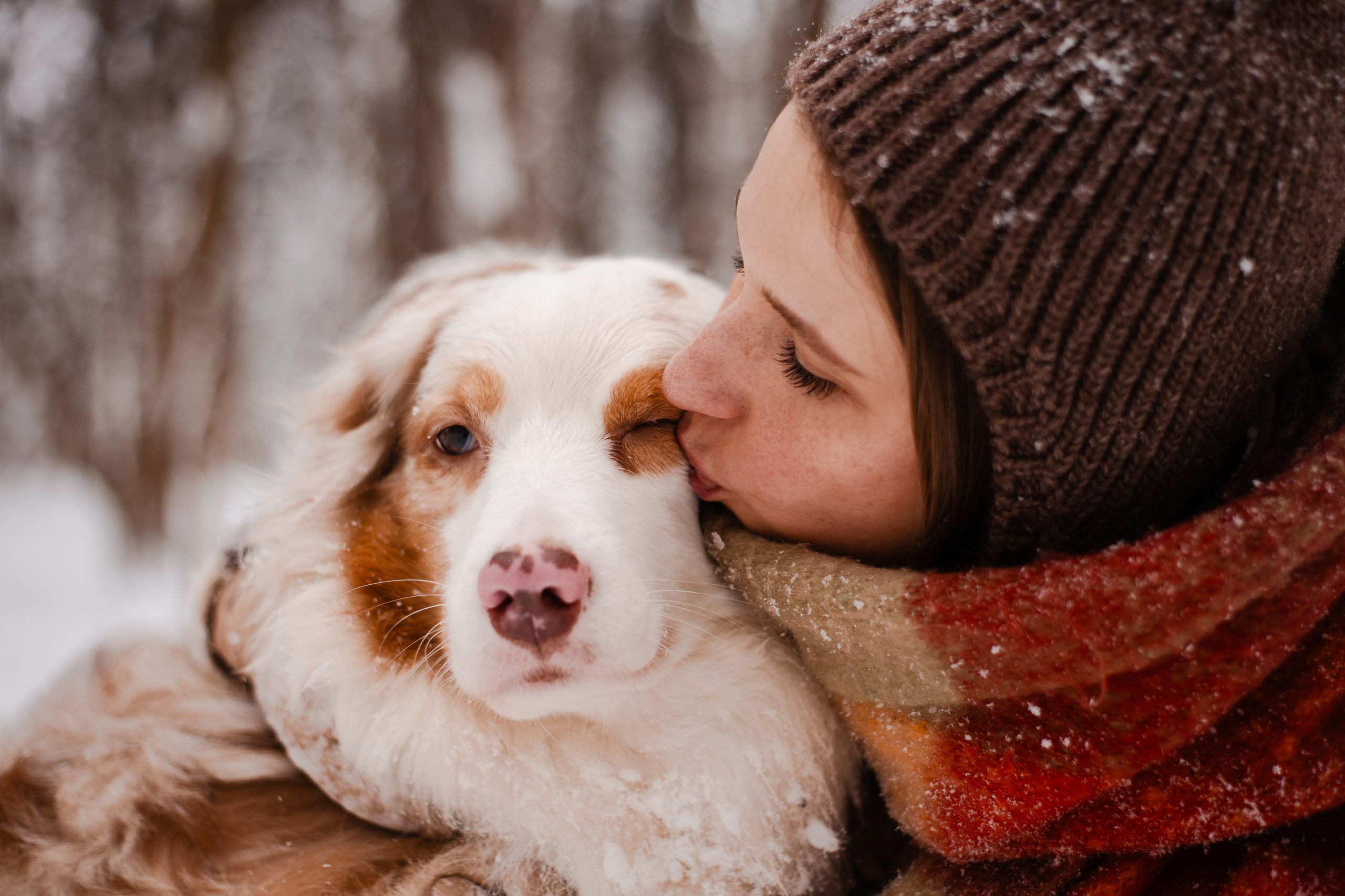 Юля и Ума. Фотограф-анималист Мария Баркевич | Москва