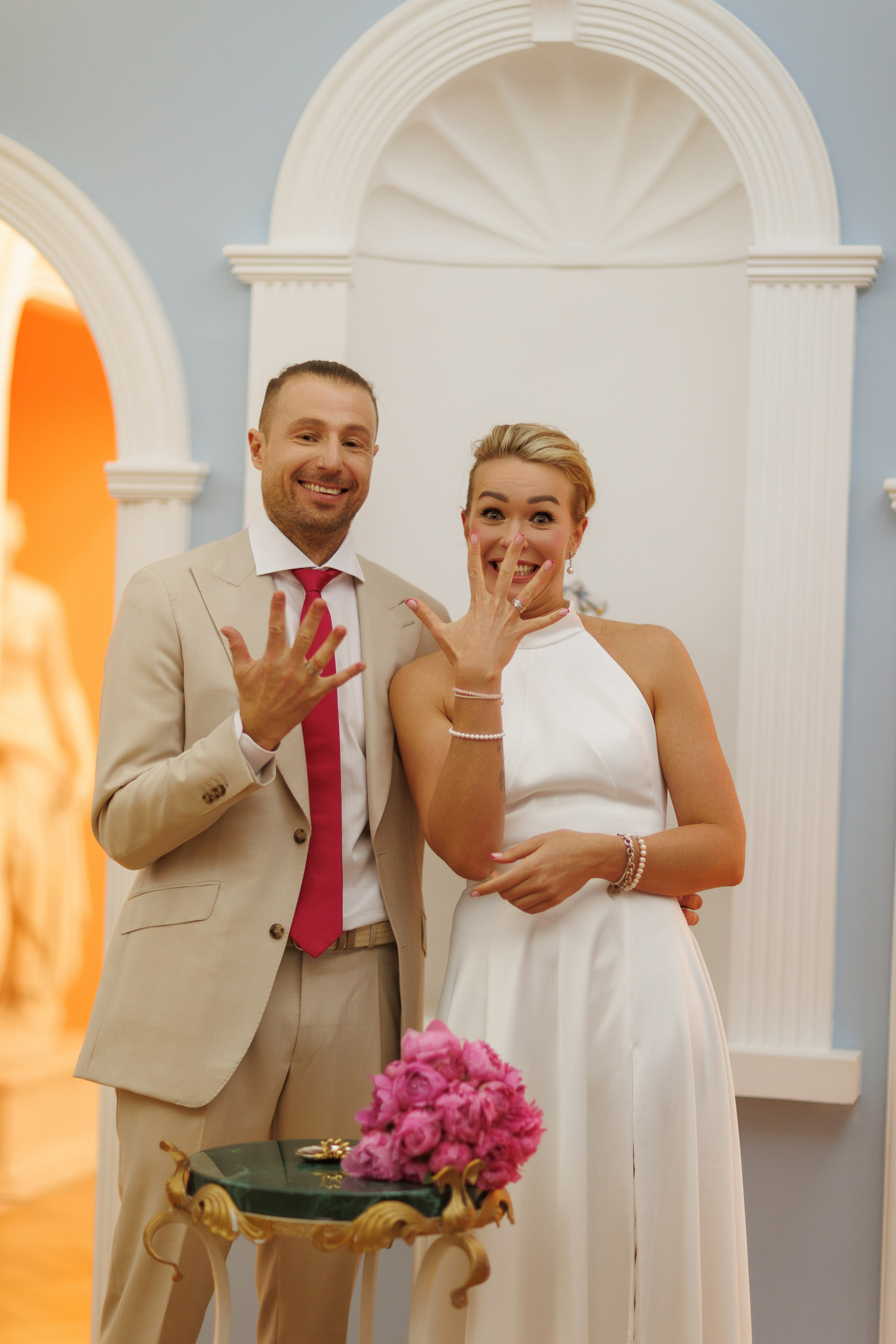 Розовая свадьба Женя и Олег. Марковкина КрисТина