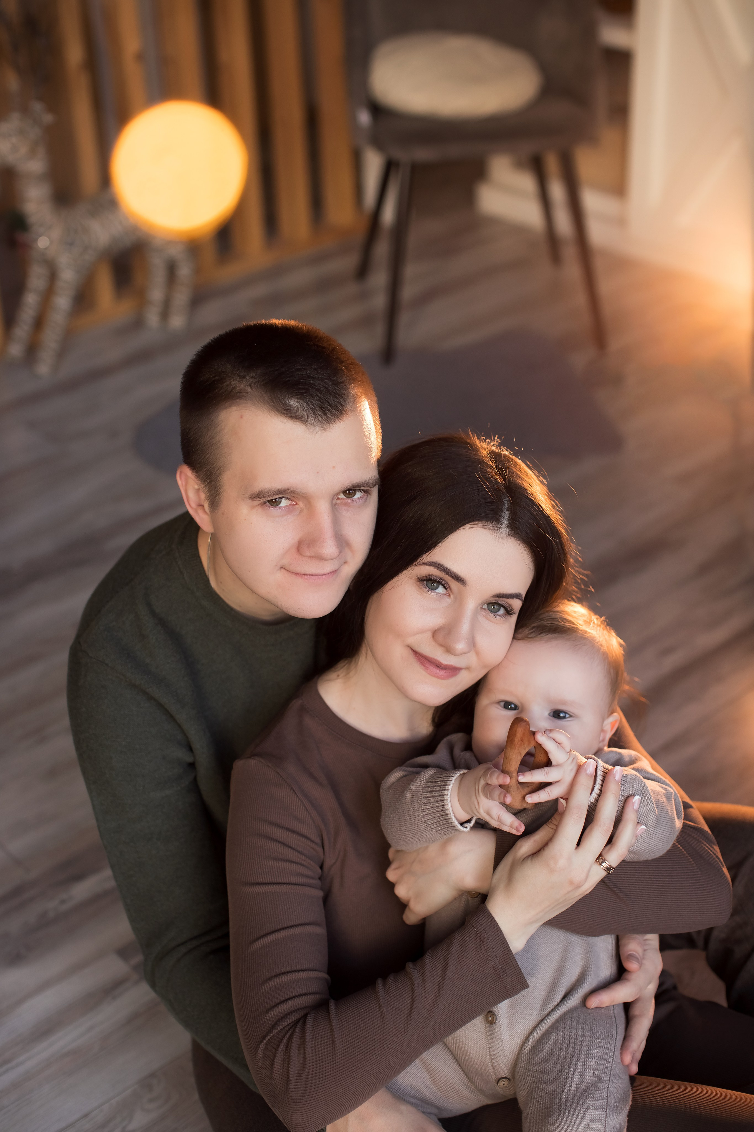 Первый Новый год. Семейный и детский фотограф в Саратове Полина Коткина