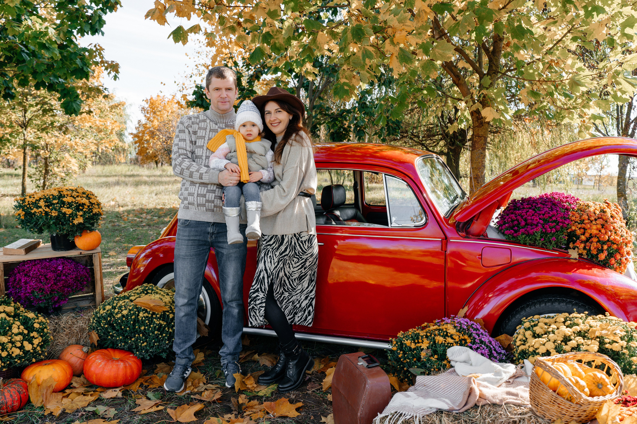 Ослепительная осень в кадре. Ваш семейный фотограф в Минске — Вика Трегубова