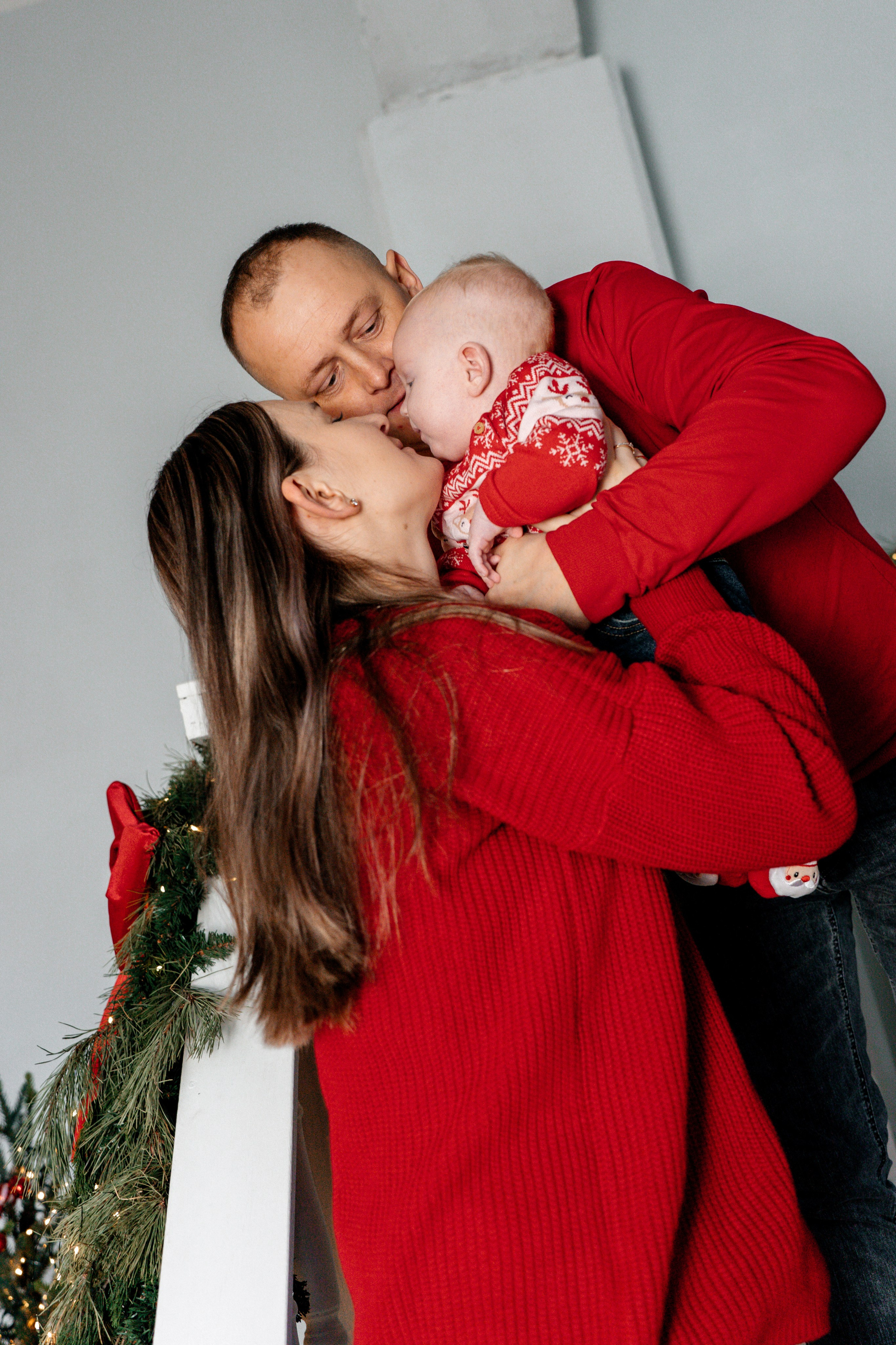 Семейная новогодняя история. Ваш семейный фотограф в Минске — Вика Трегубова