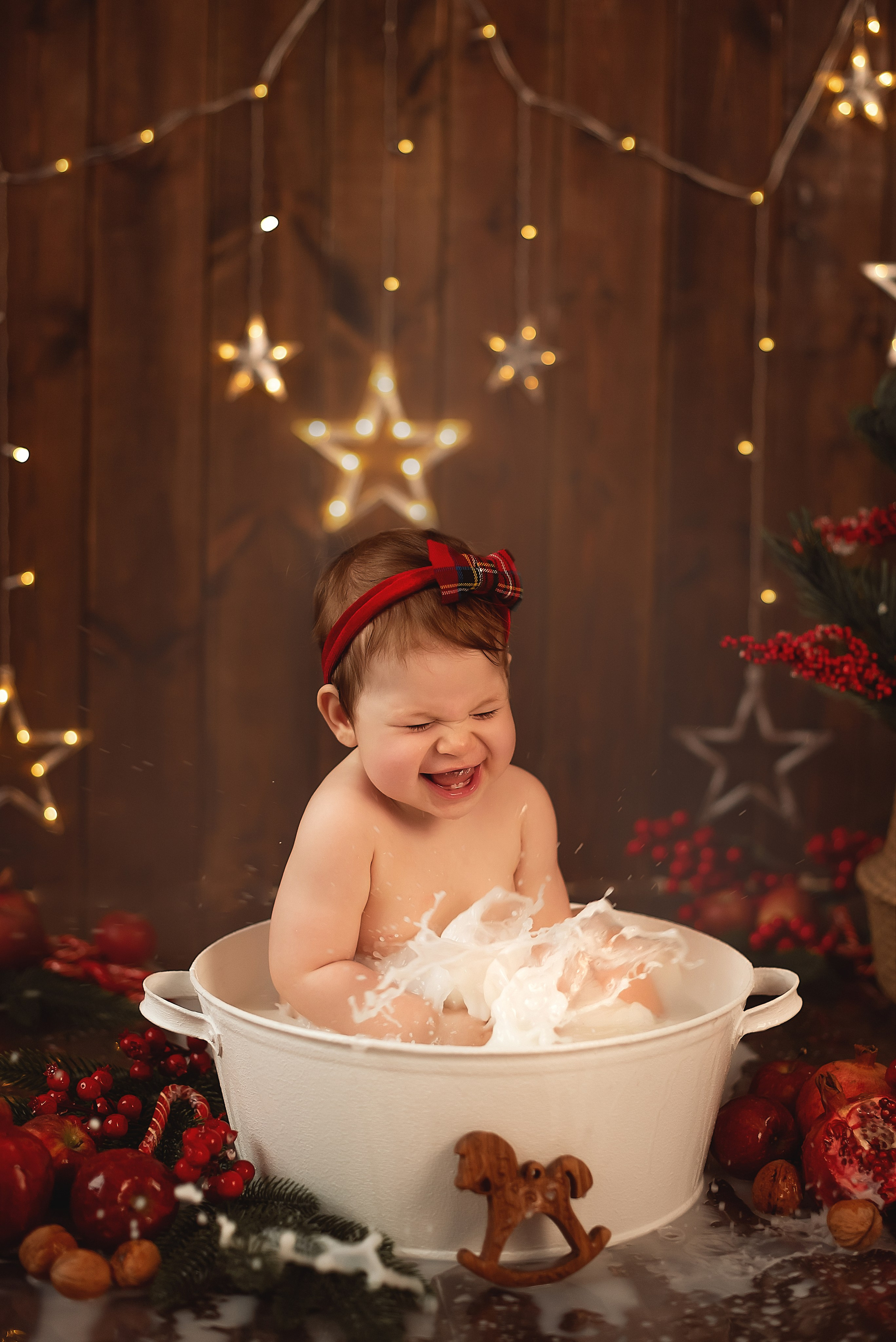 Детская съемка «Новогодние купашки». Детский фотограф в Санкт-Петербурге Татьяна Карпенко