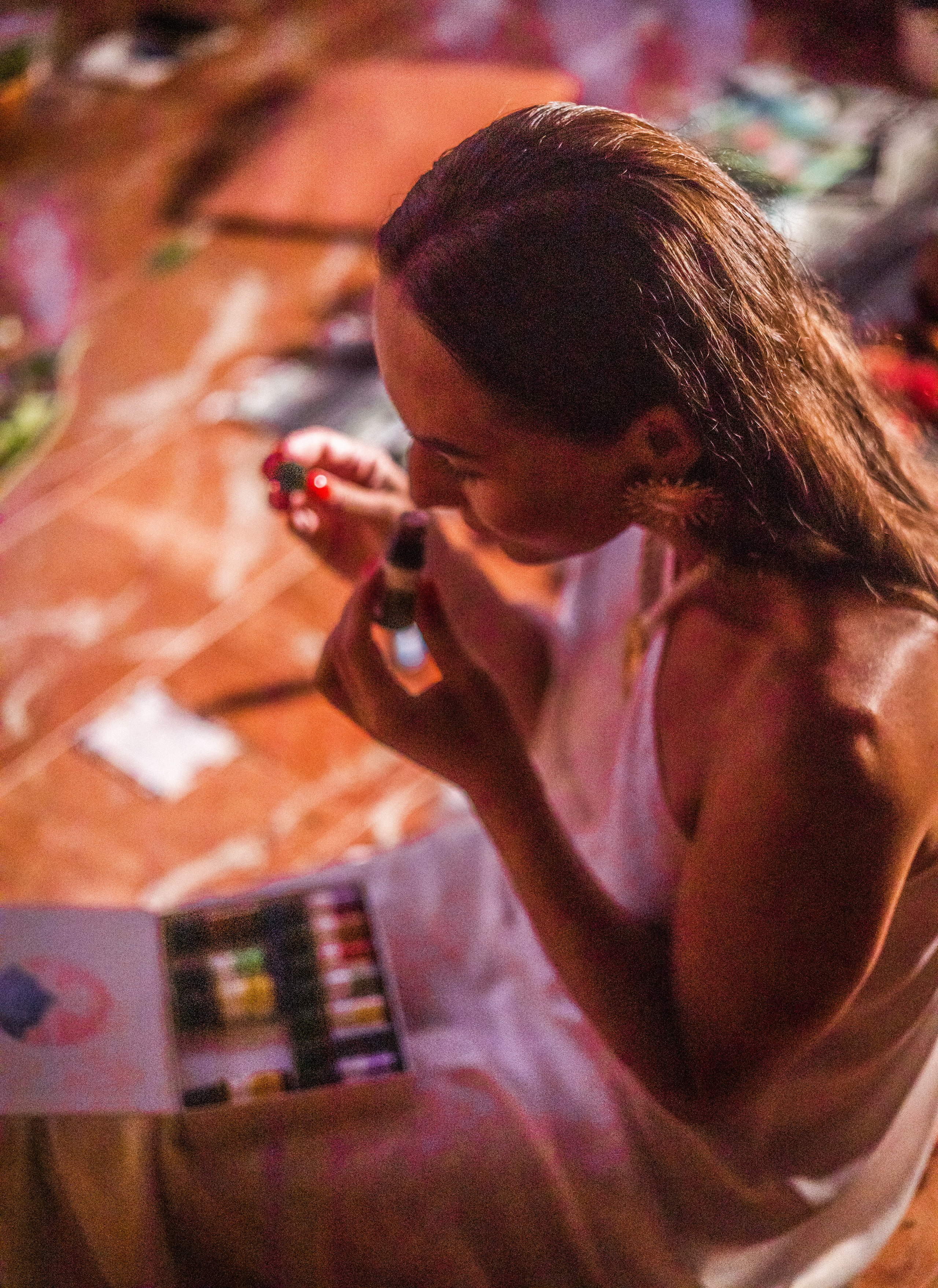 Swaddling practice by Nana. Family, portrait, content photo in Costa Rica Evgeniya Besprozvannykh