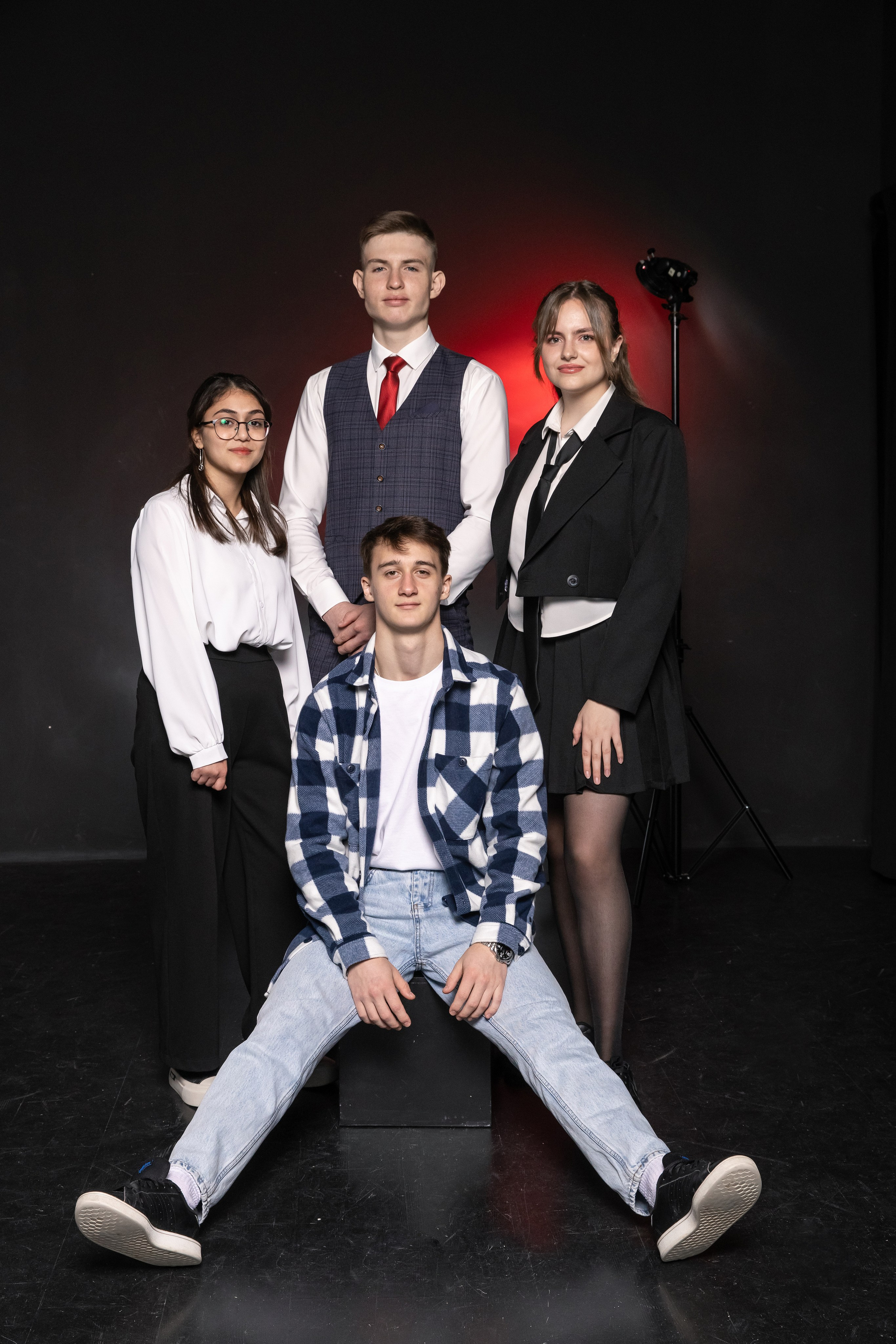 Фотосессия с цветным светом. Выпускные альбомы Евгении Виноградовой г. Липецк