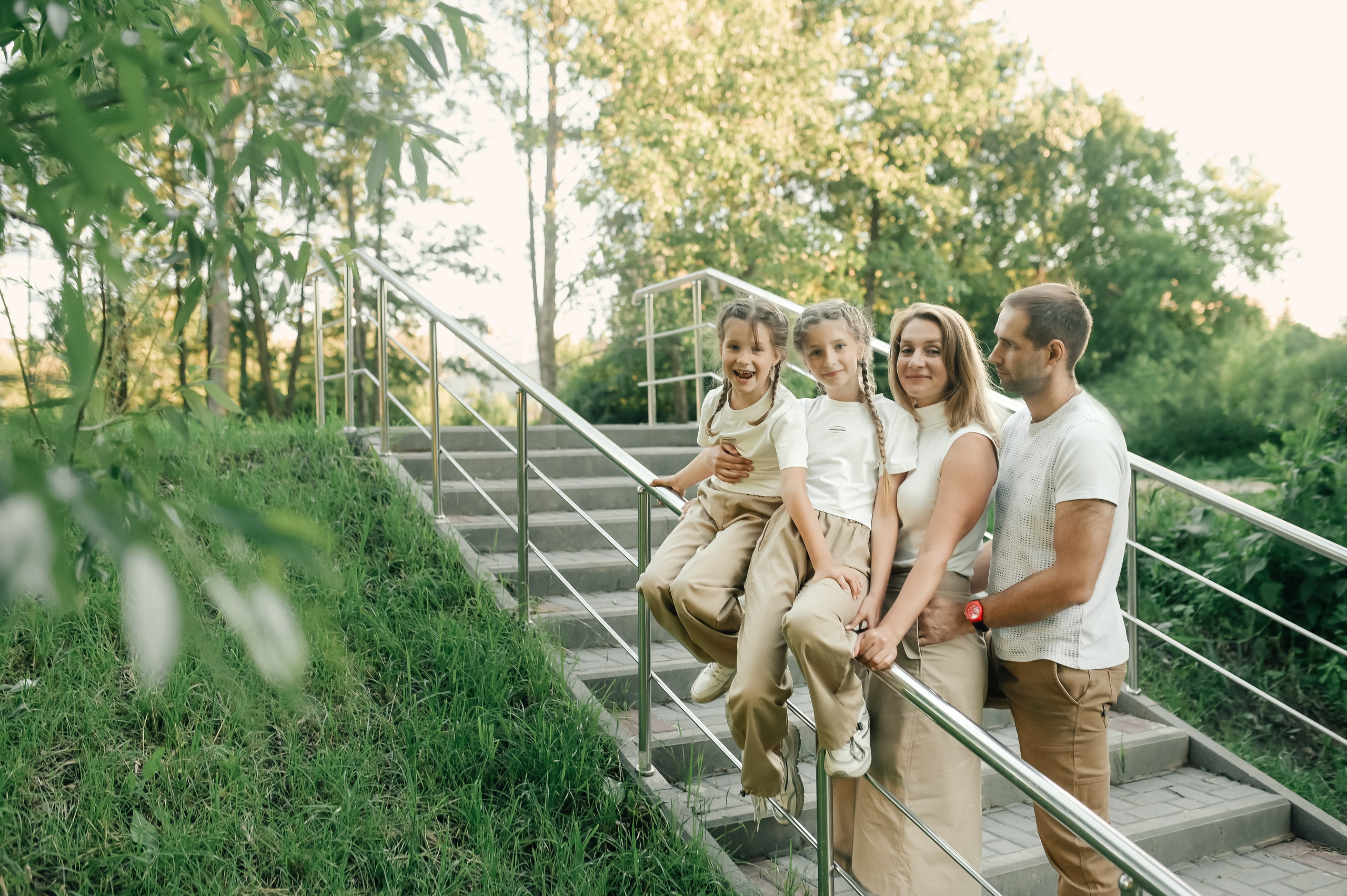 Семейные фотопрогулки. Семейный фотограф Олеся Батурина Рязань