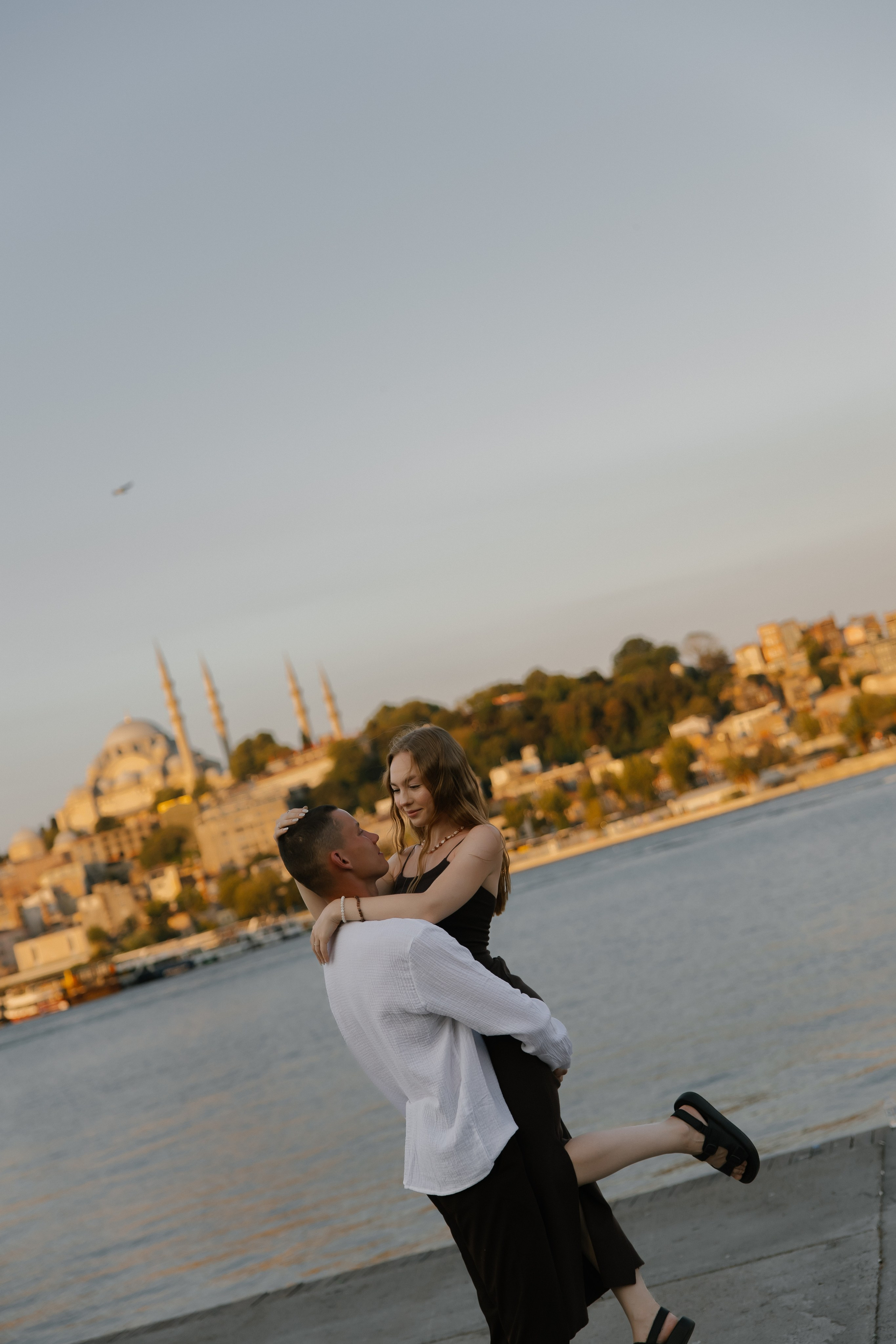 На рассвете