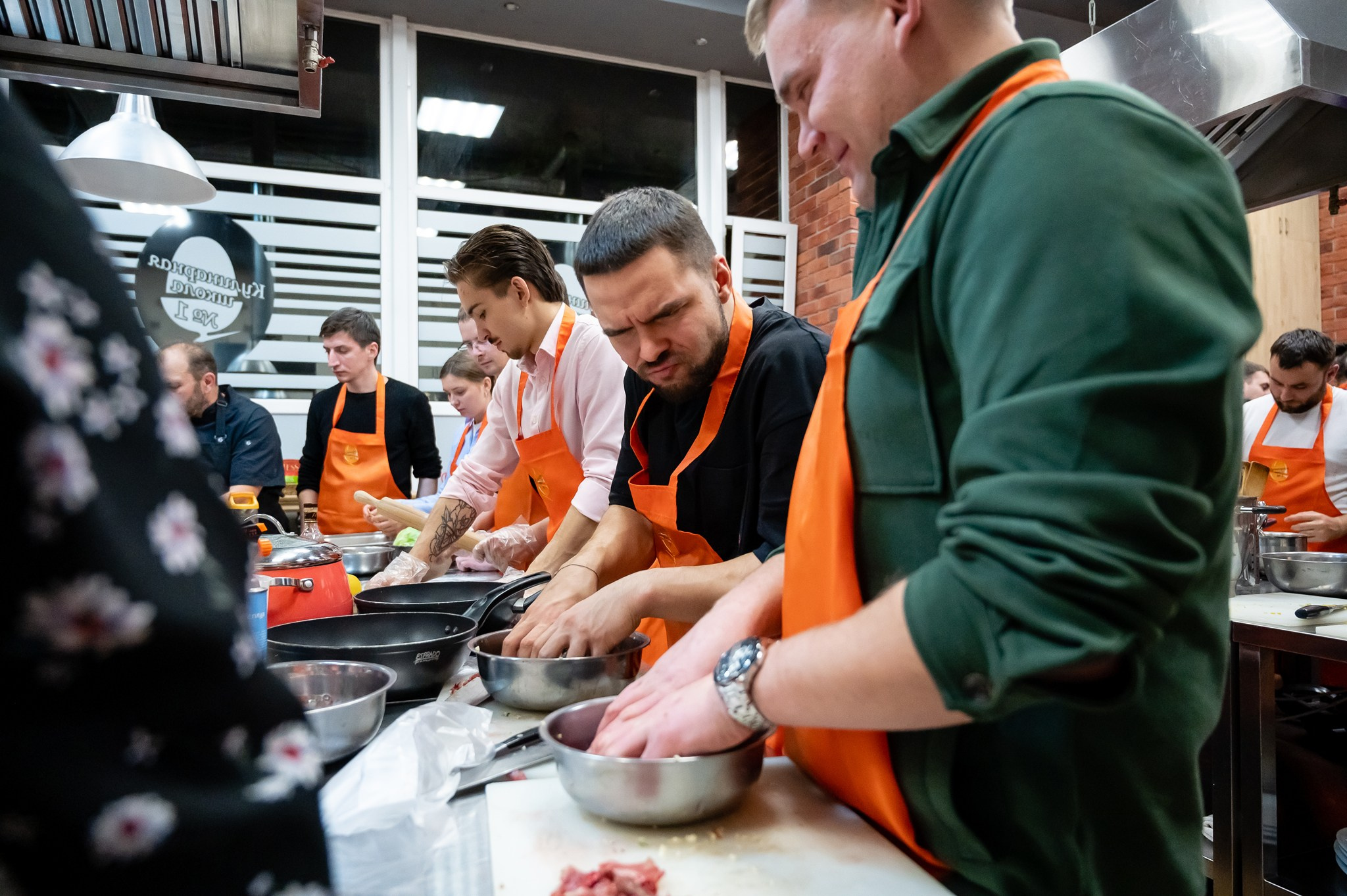 Кулинарная школа. Свадебный и семейный фотограф из Санкт-Петербурга Климов Анатолий