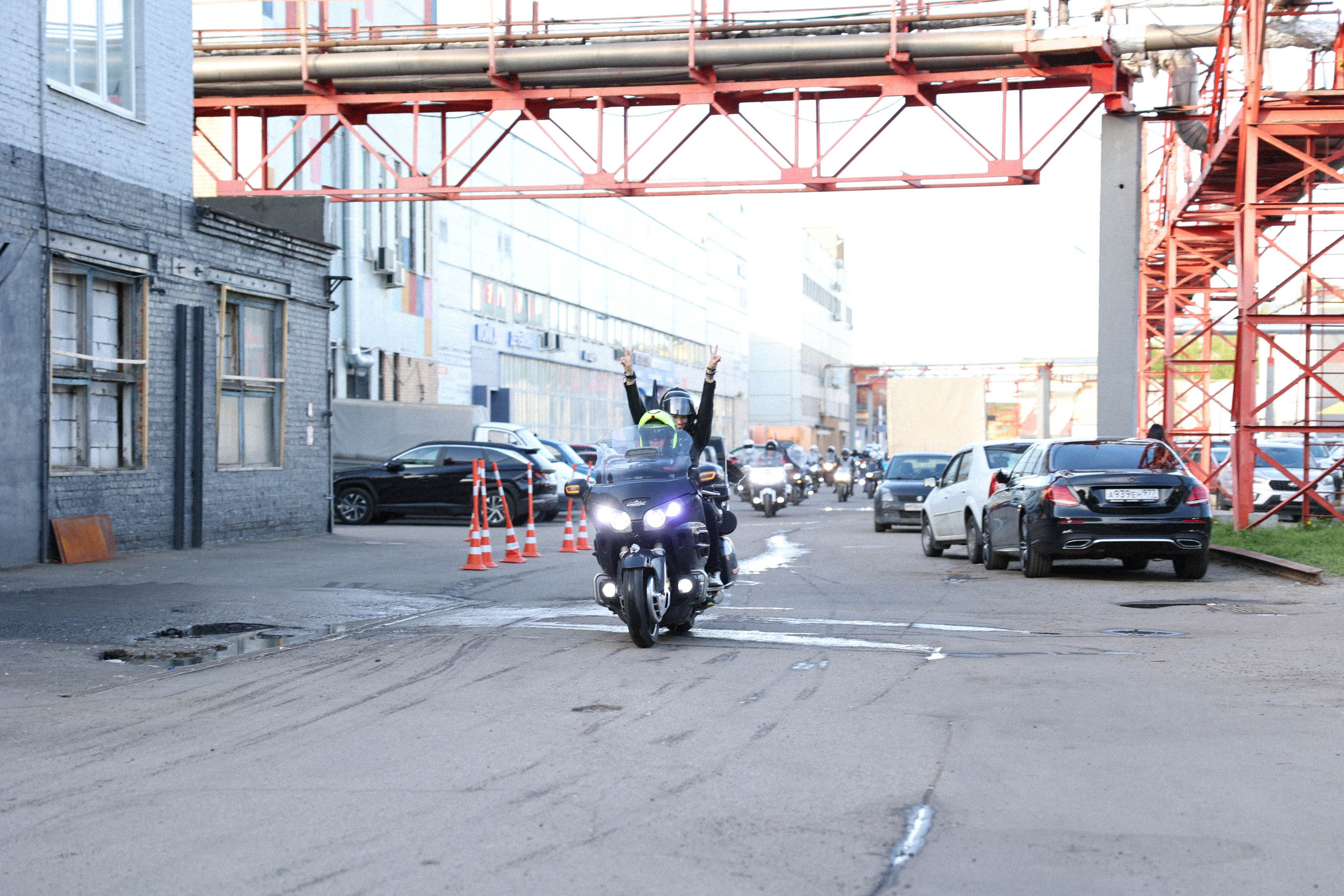 День мотоциклистки. Свадебный, репортажный, фотограф Москва и Московская область