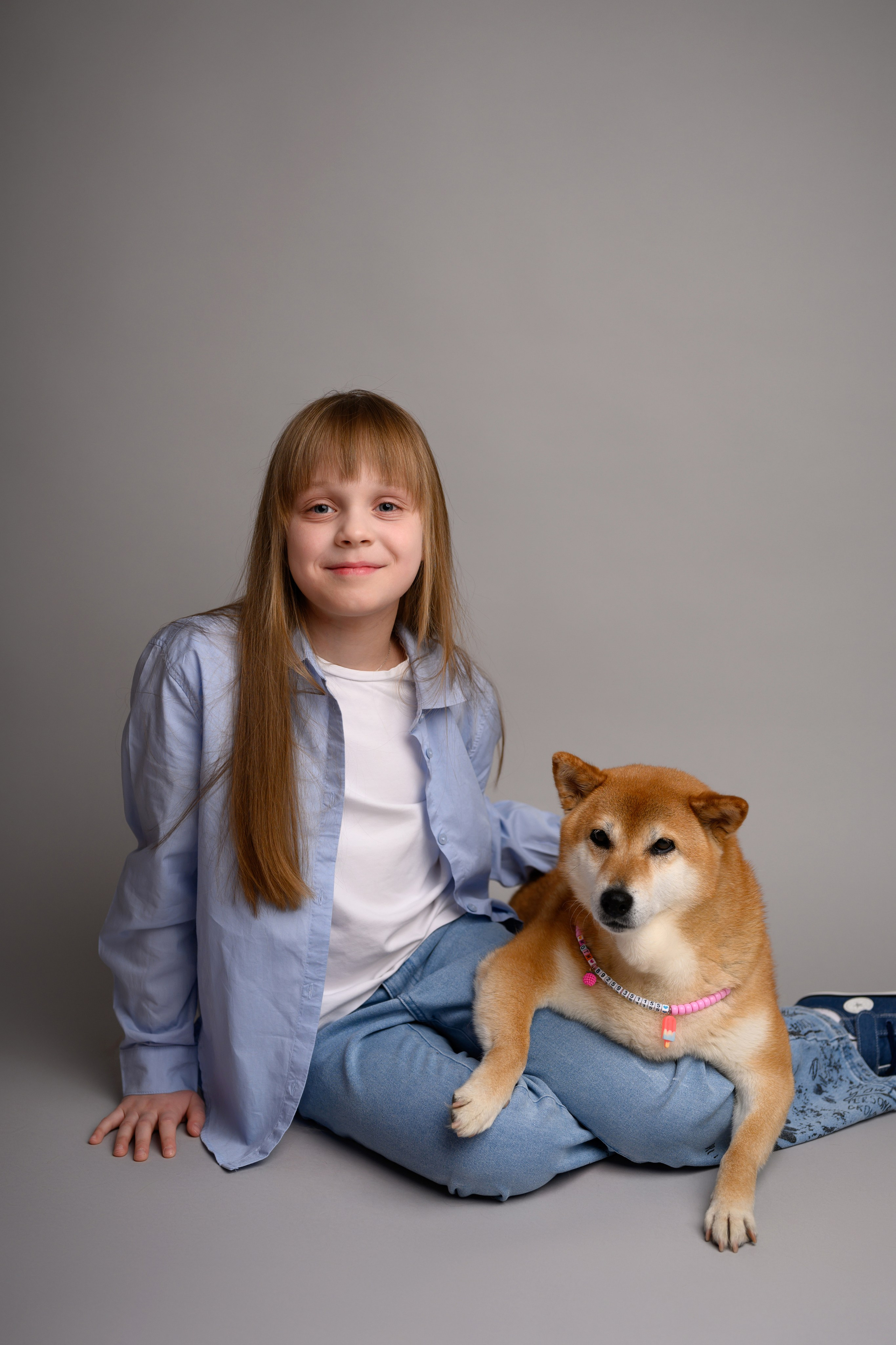 Дети и собачки. Семейный, детский фотограф в Москве Дегтярева Анастасия