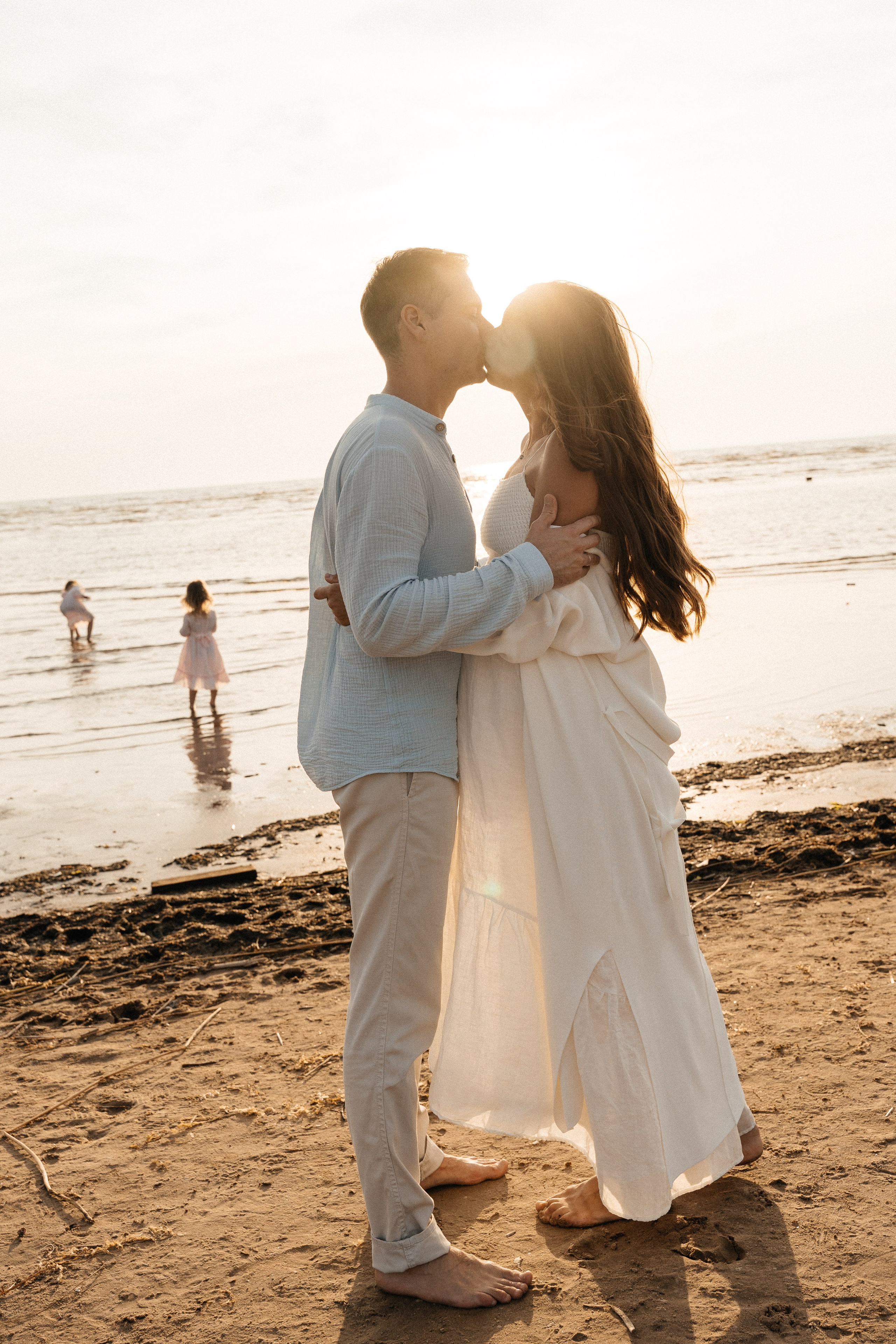 Папа, мама и три дочки. Семейный фотограф в Санкт-Петербурге Виталия Белова