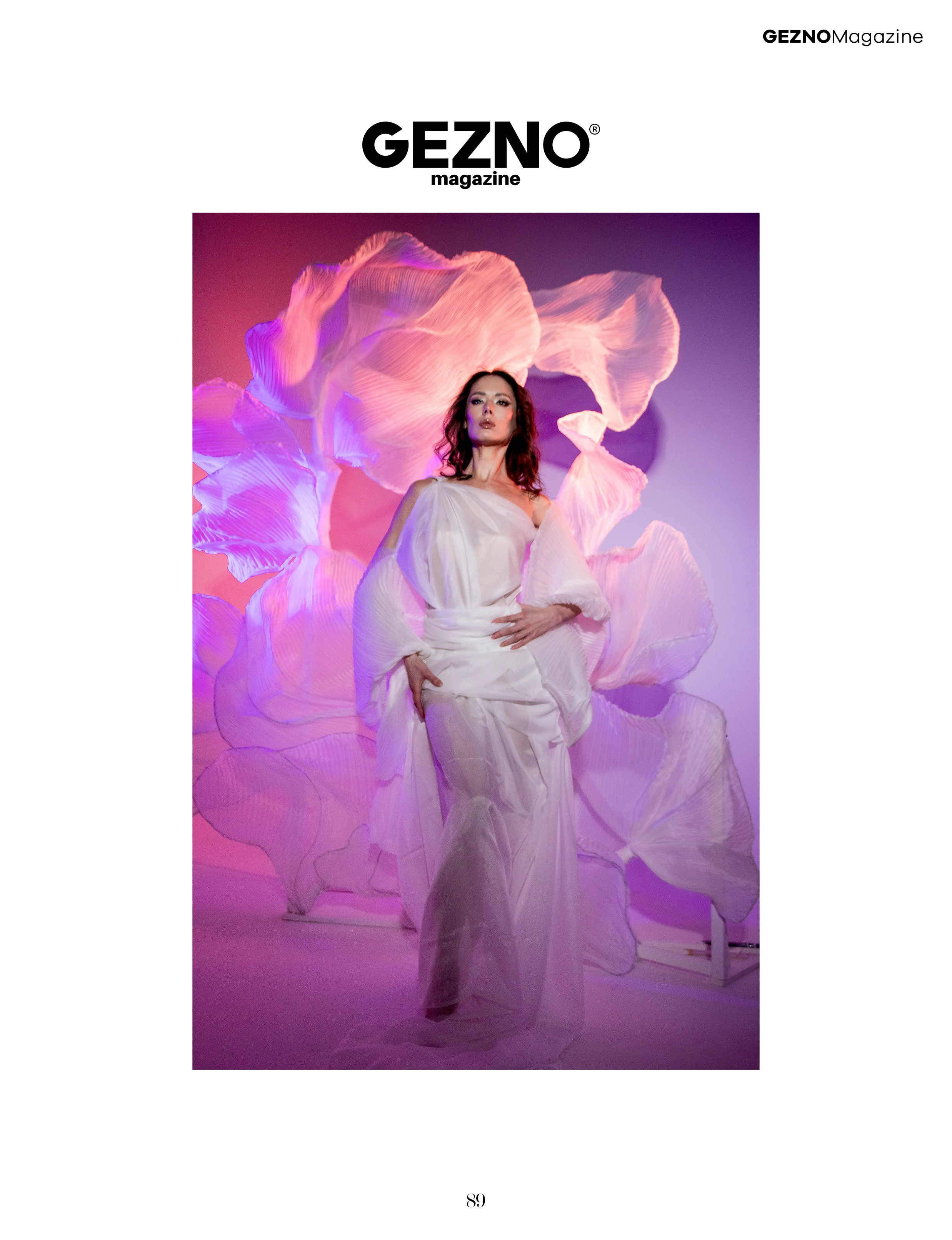 Студийная сьемка. Публикация в GENZO magazine. Портретный фотограф в Санкт-Петербурге Савельева Ольга