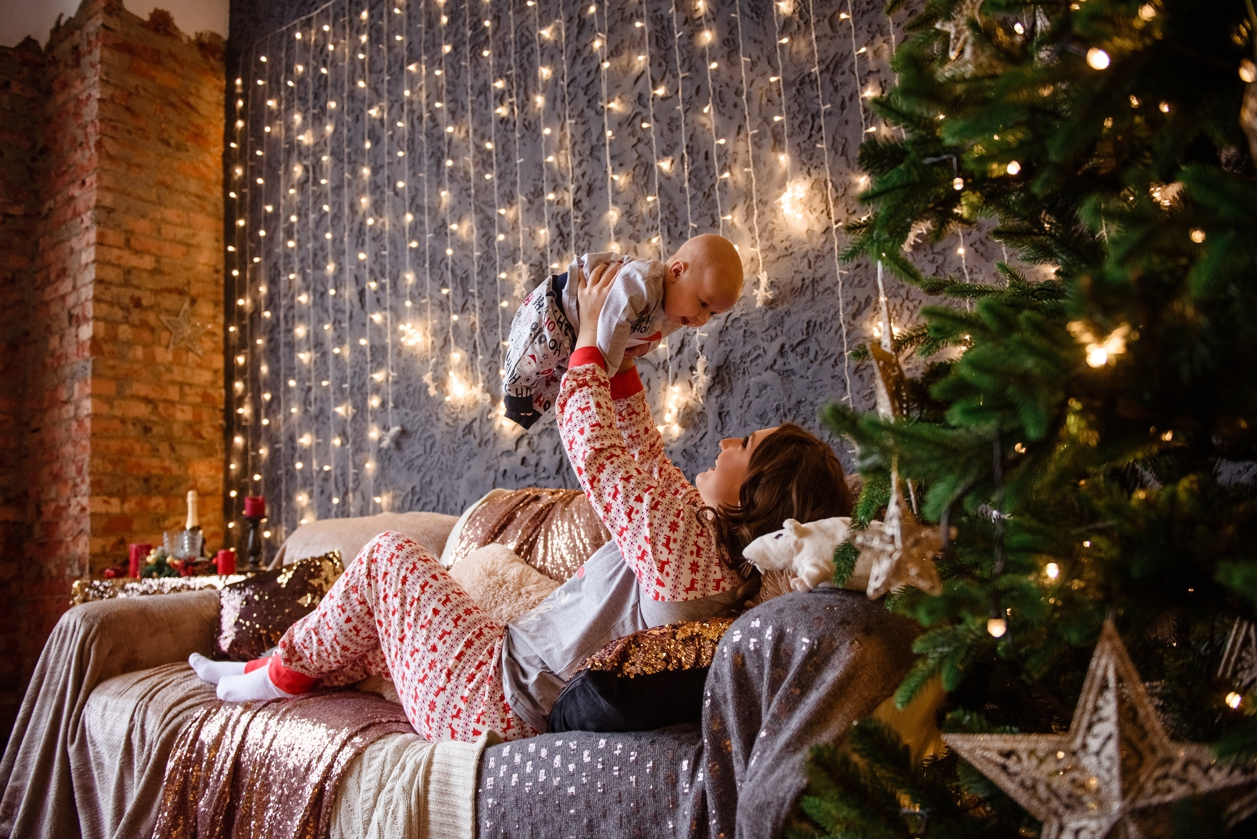 Новогоднее настроение. Свадебный фотограф и визажист в Москве Кристина Палько