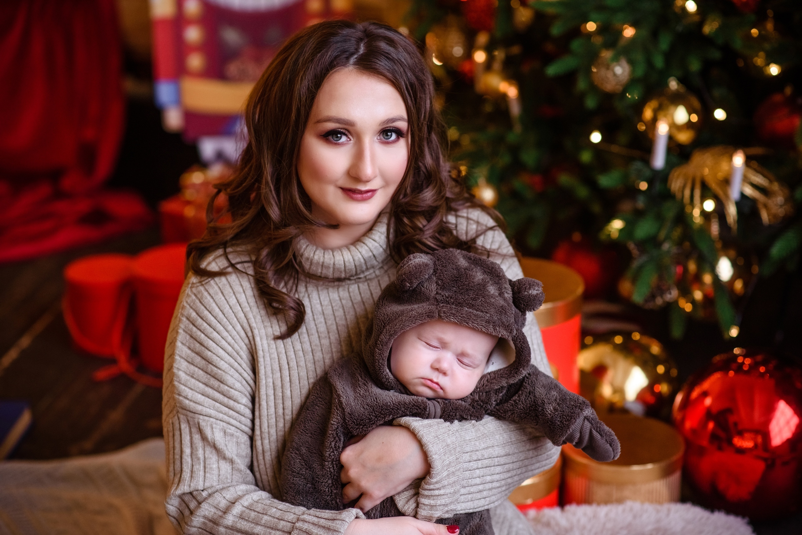 Новогоднее настроение. Свадебный фотограф и визажист в Москве Кристина Палько