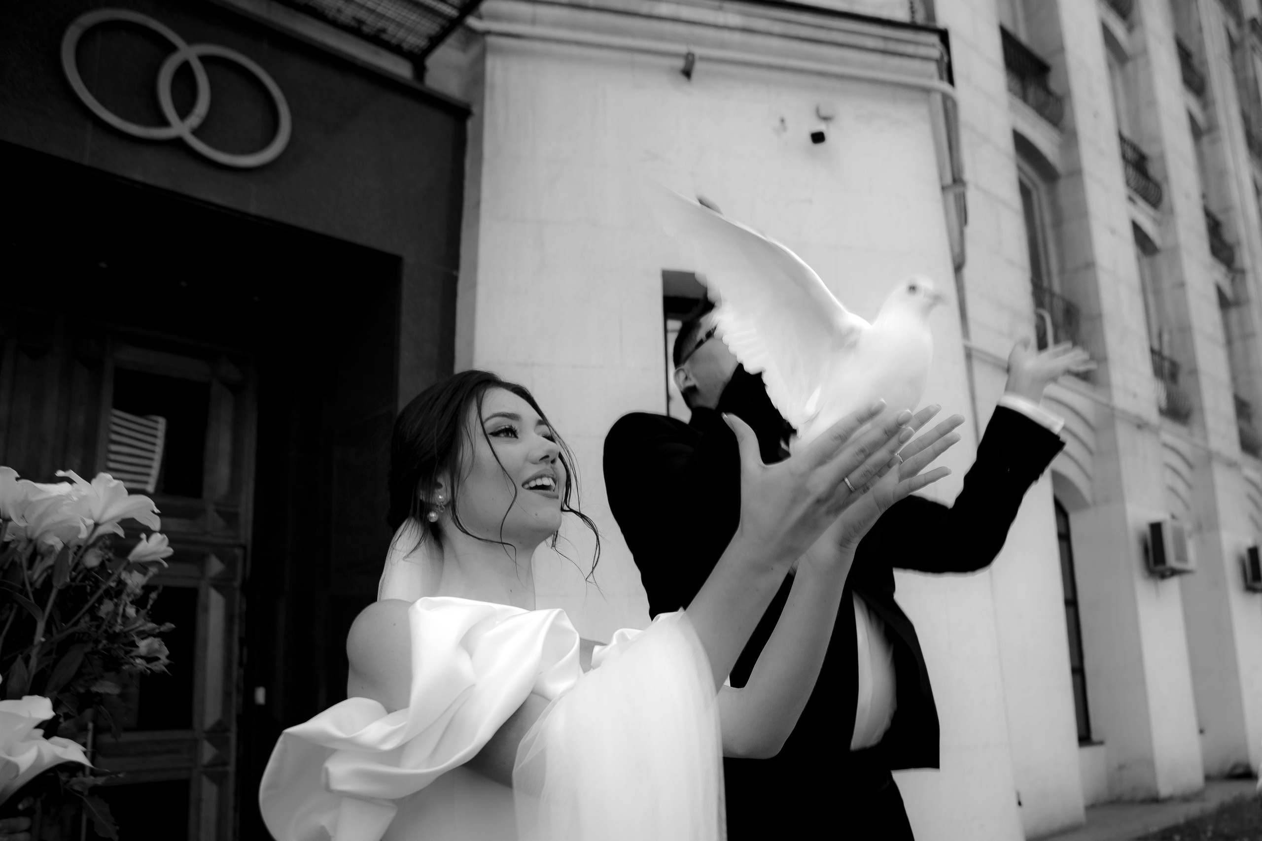 Cinema. Boneville. Сентиментальная свадебная фотография