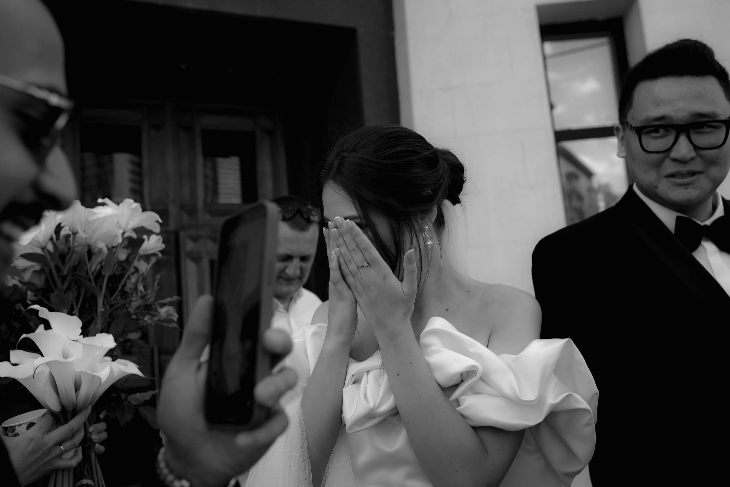 Cinema. Boneville. Сентиментальная свадебная фотография