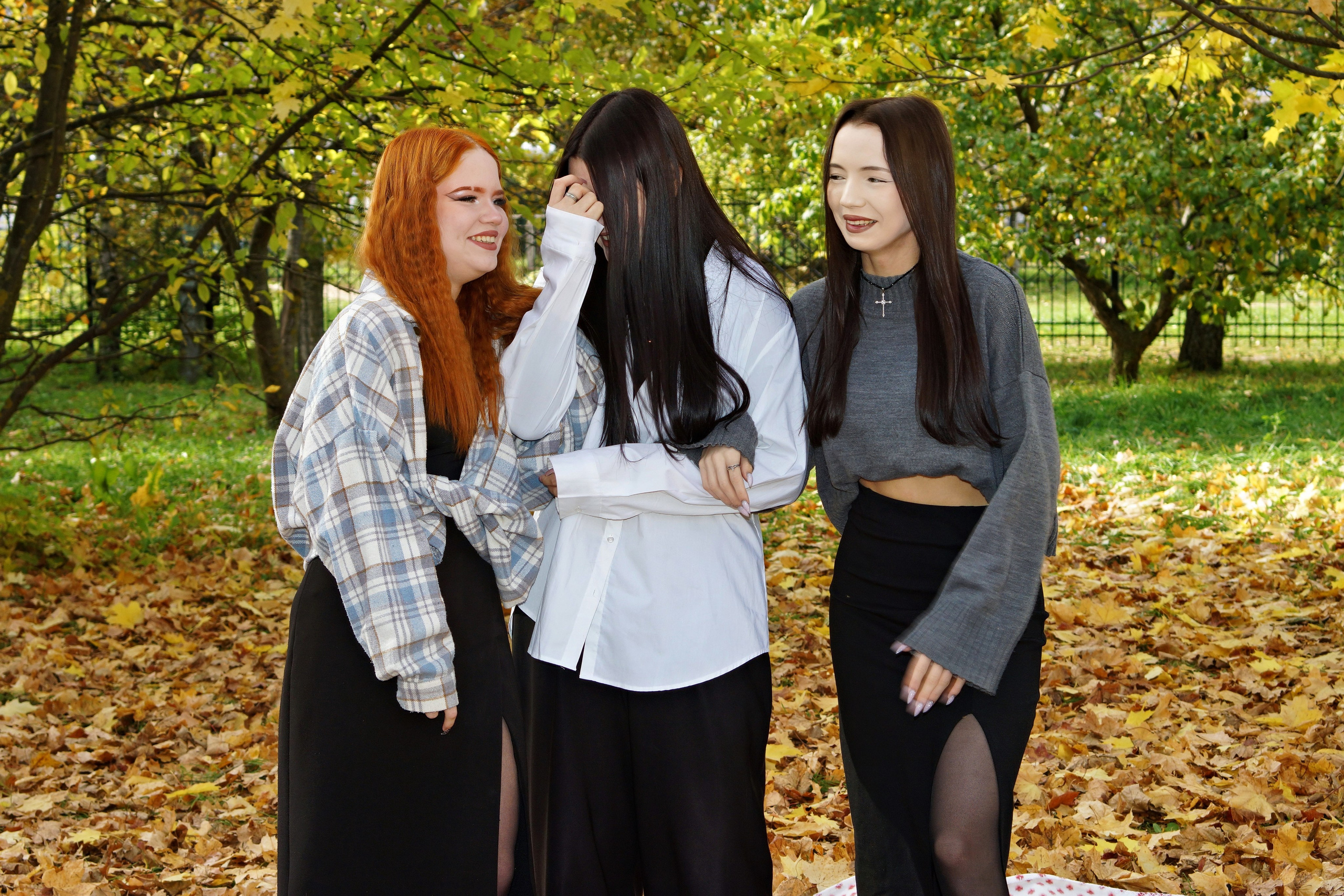 Осенняя фотосессия в школе г. Йошкар-Ола