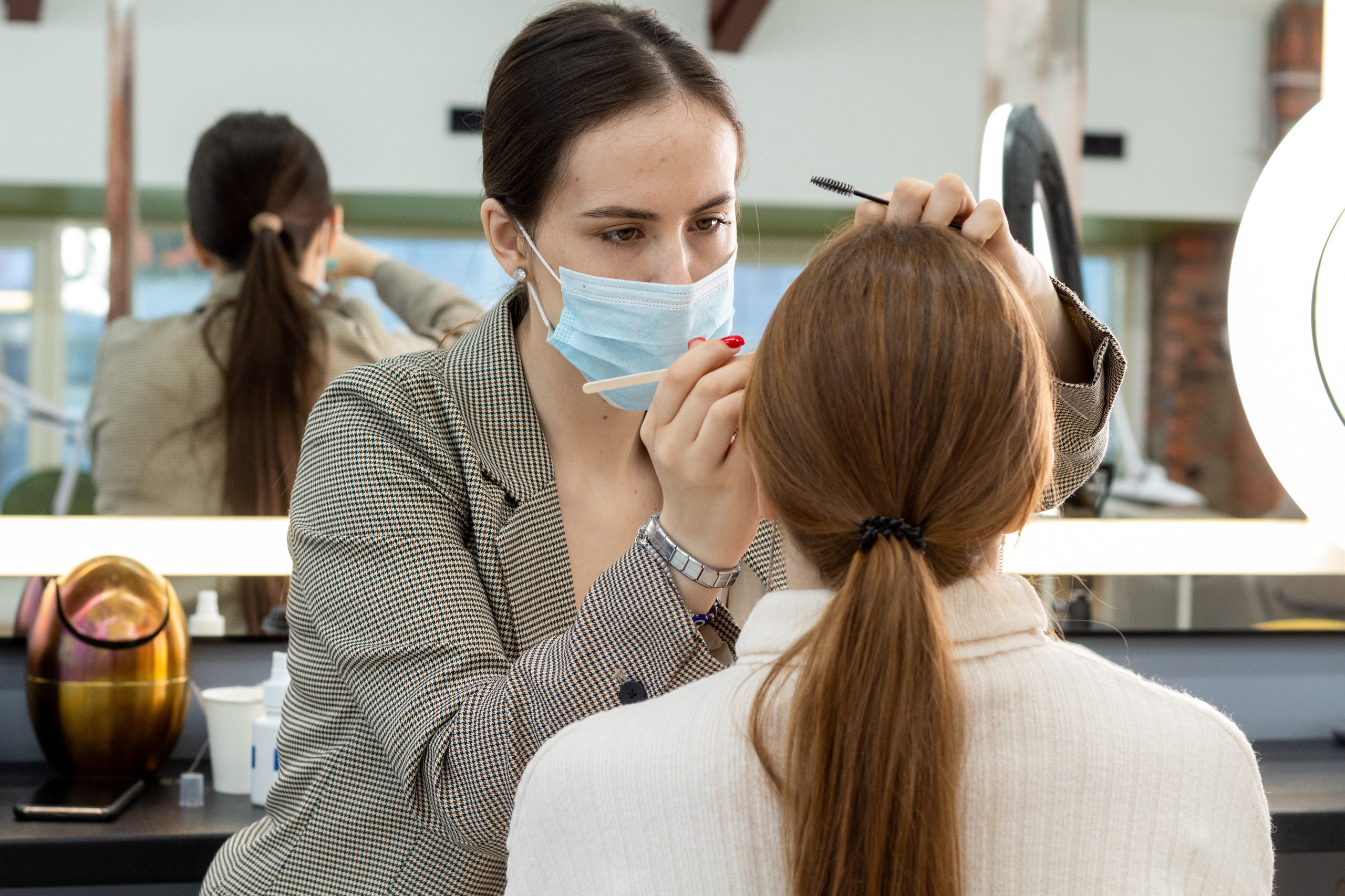 Репортажная фотосессия для коворкинга бьюти мастеров. Фотограф во Владивостоке Екатерина Селищева
