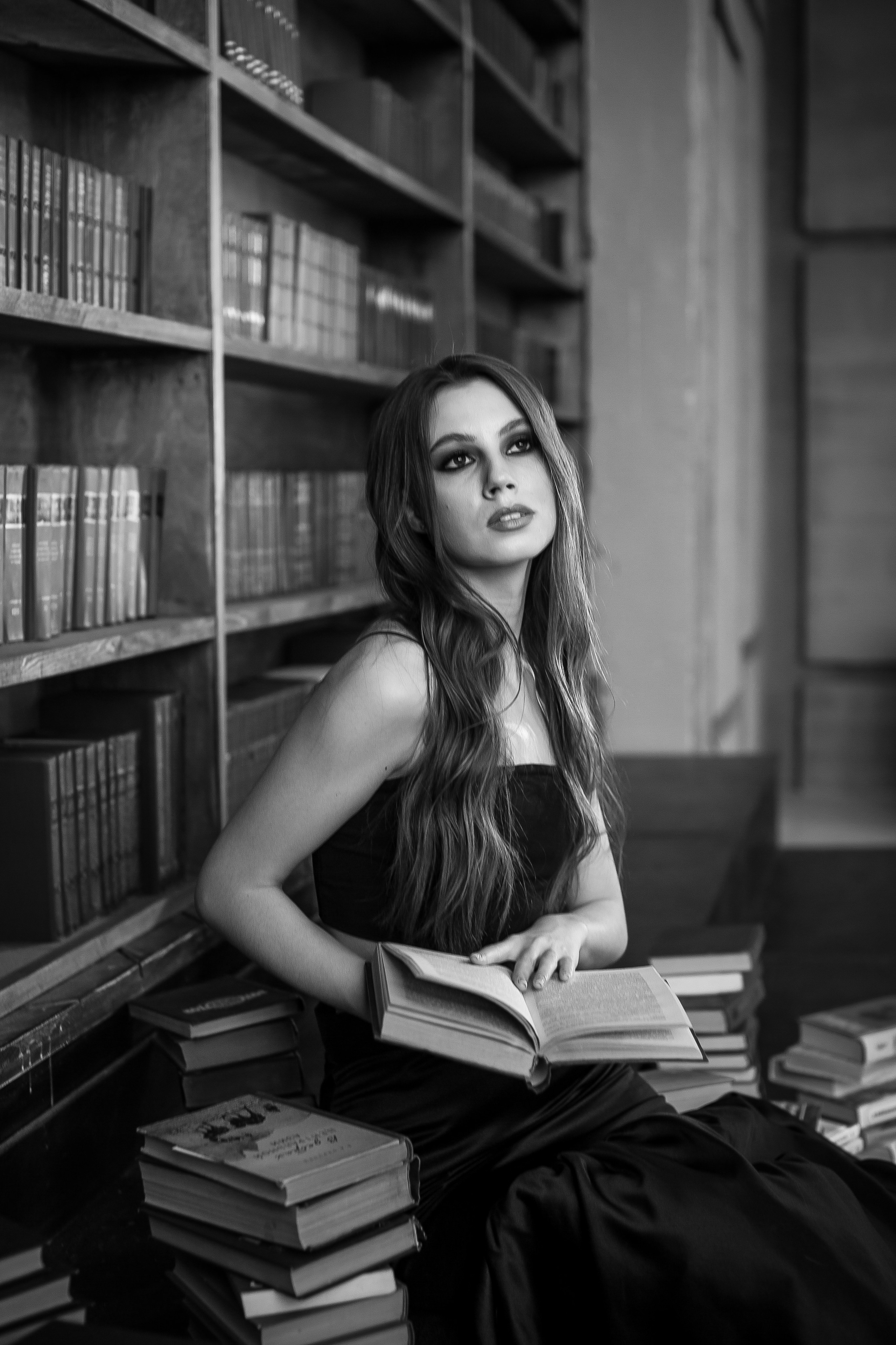 Библиотека. Фотография — момент счастья вне времени