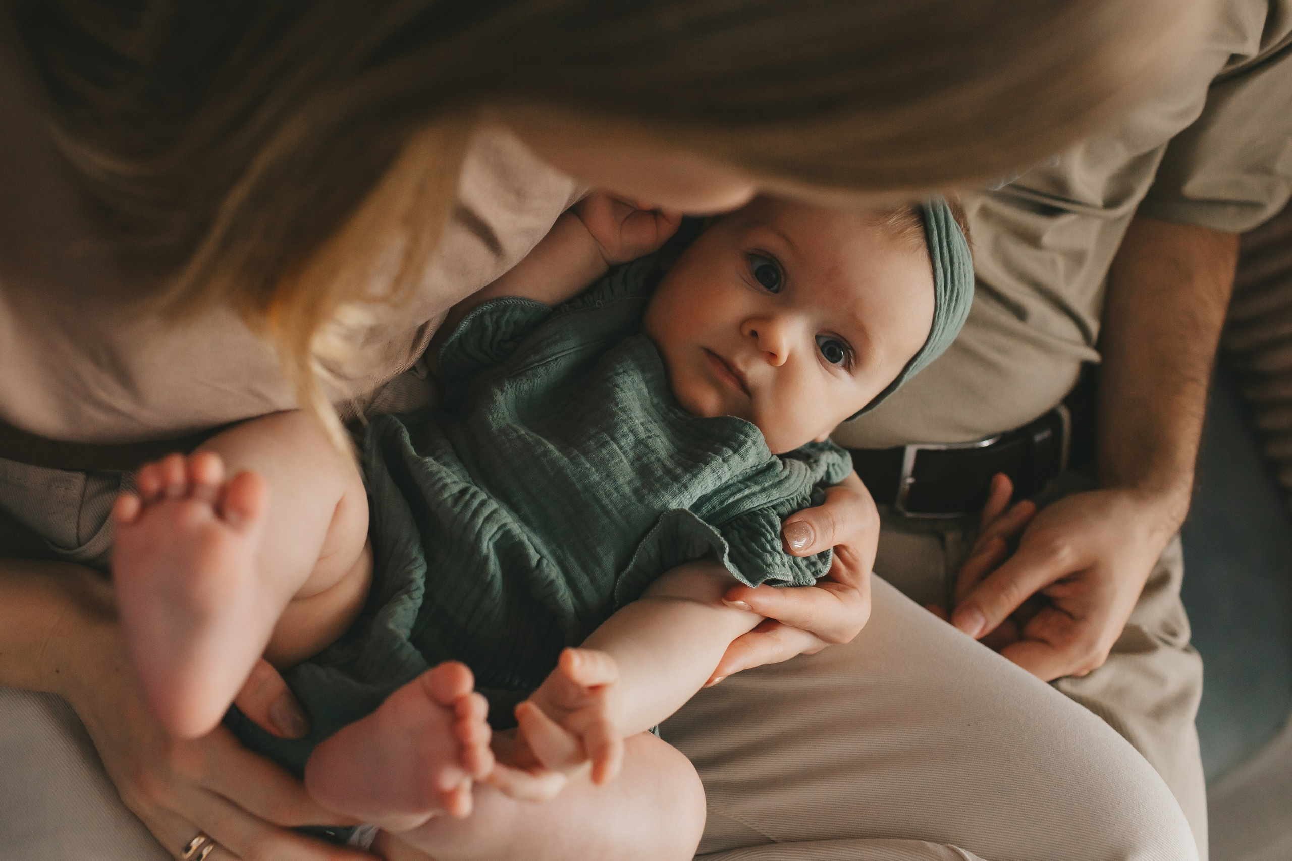 Женя, Юля и Вероника (домашняя фотосессия). Семейный и детский фотограф и видеограф в Москве, Дрокина Наталья