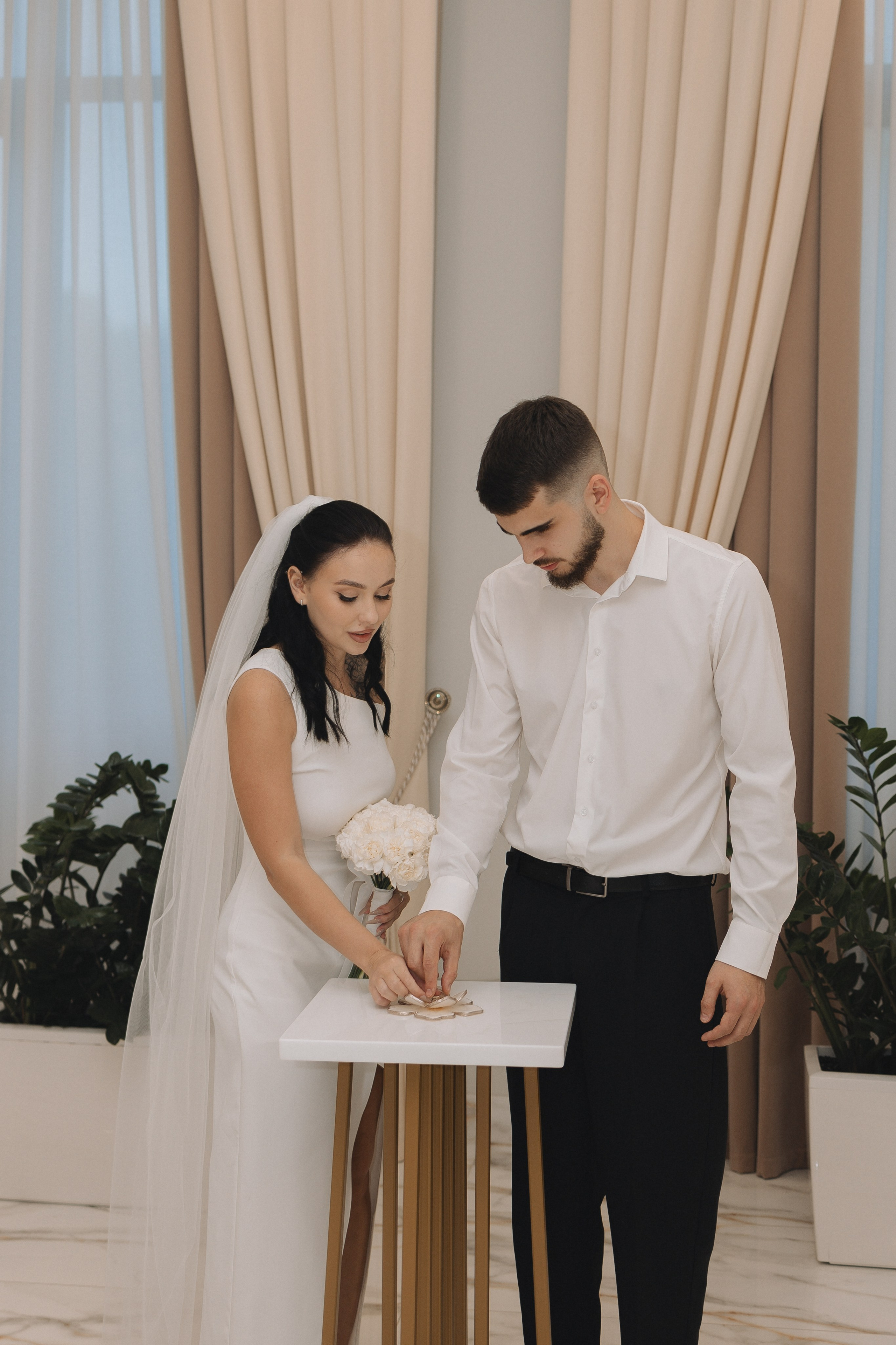 Милена и Филипп (2024). Свадебный и семейный фотограф в Москве Яна Шувалова