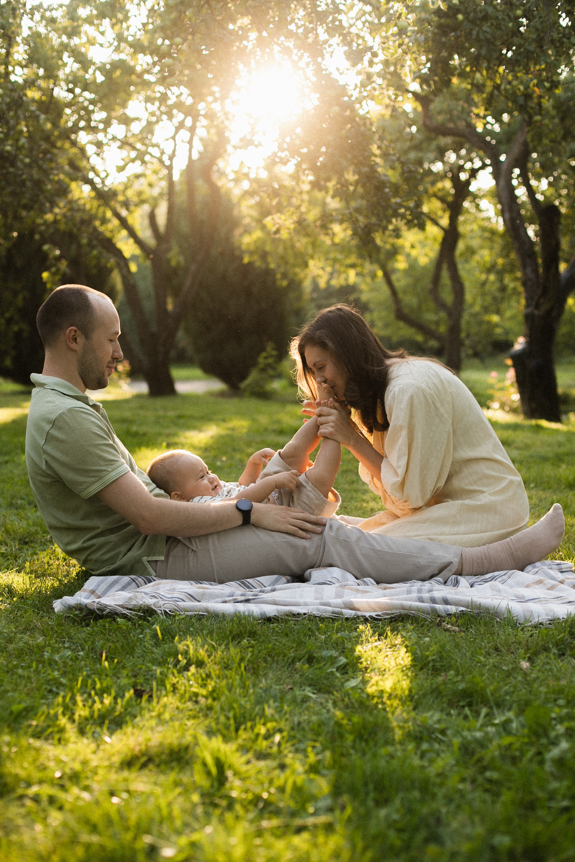 Михаил + Надежда + Федя. Семейный и детский фотограф Юлия Шох
