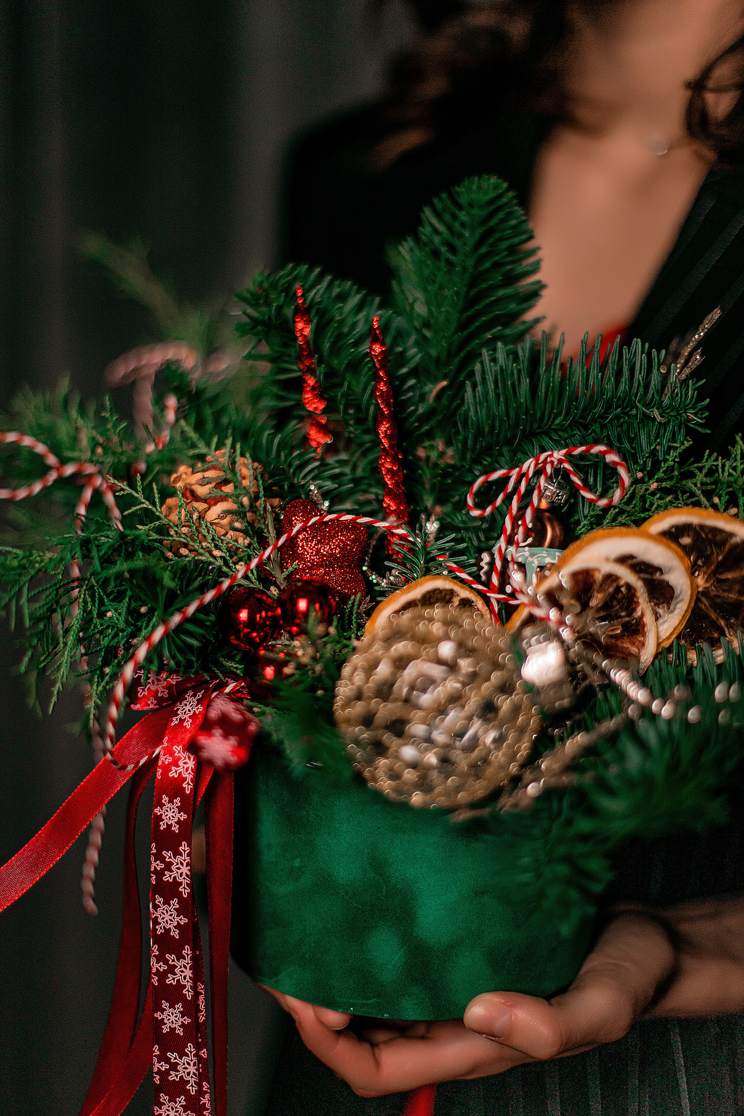 Новогодняя съемка для цветочного бутика. Семейный и индивидуальный фотограф в Ростове-на-Дону