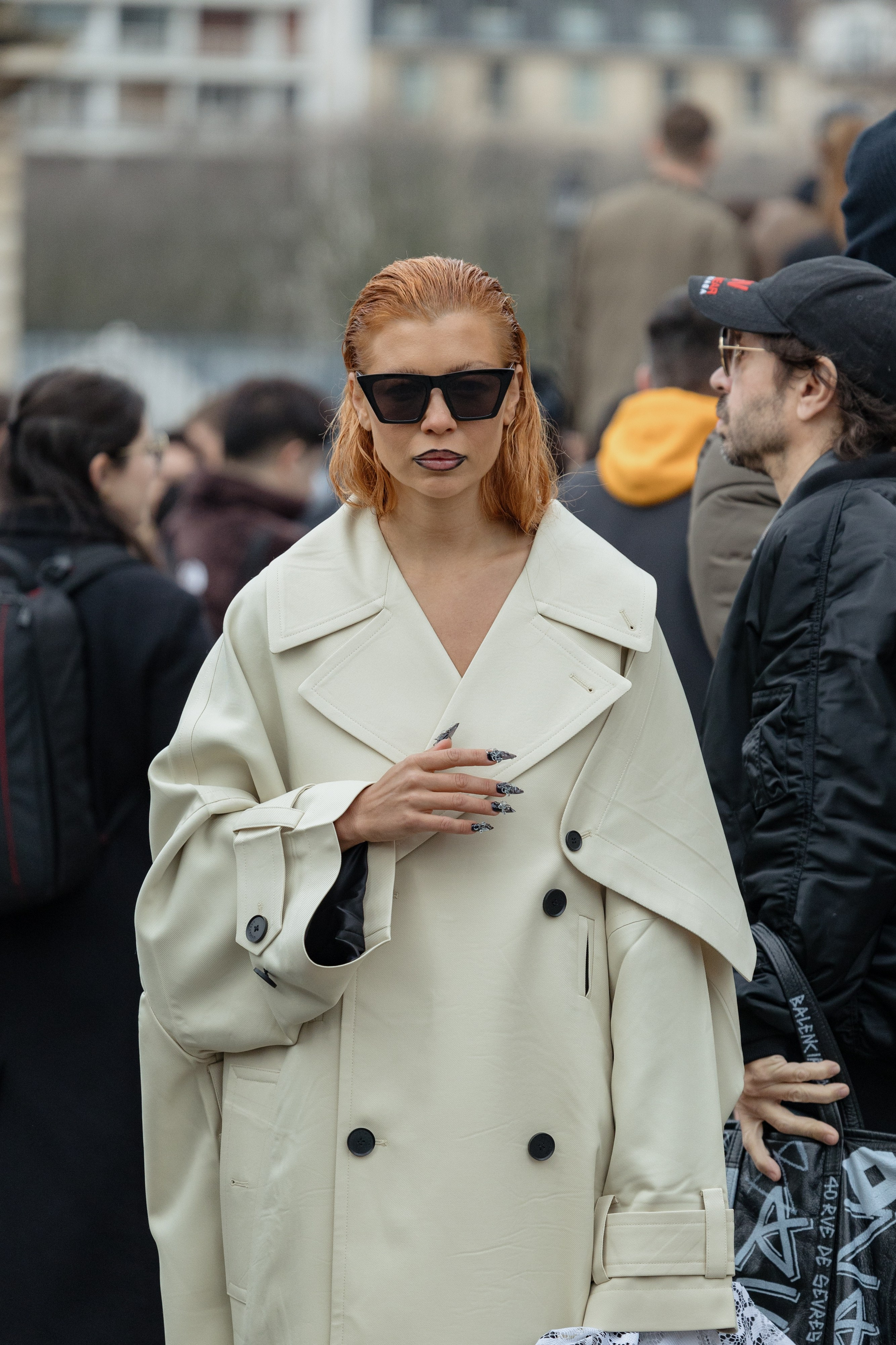 BALENCIAGA PFW WOMENSWEAR FALL-WINTER 24/25. Photographer in Milan Ivan Goncharov