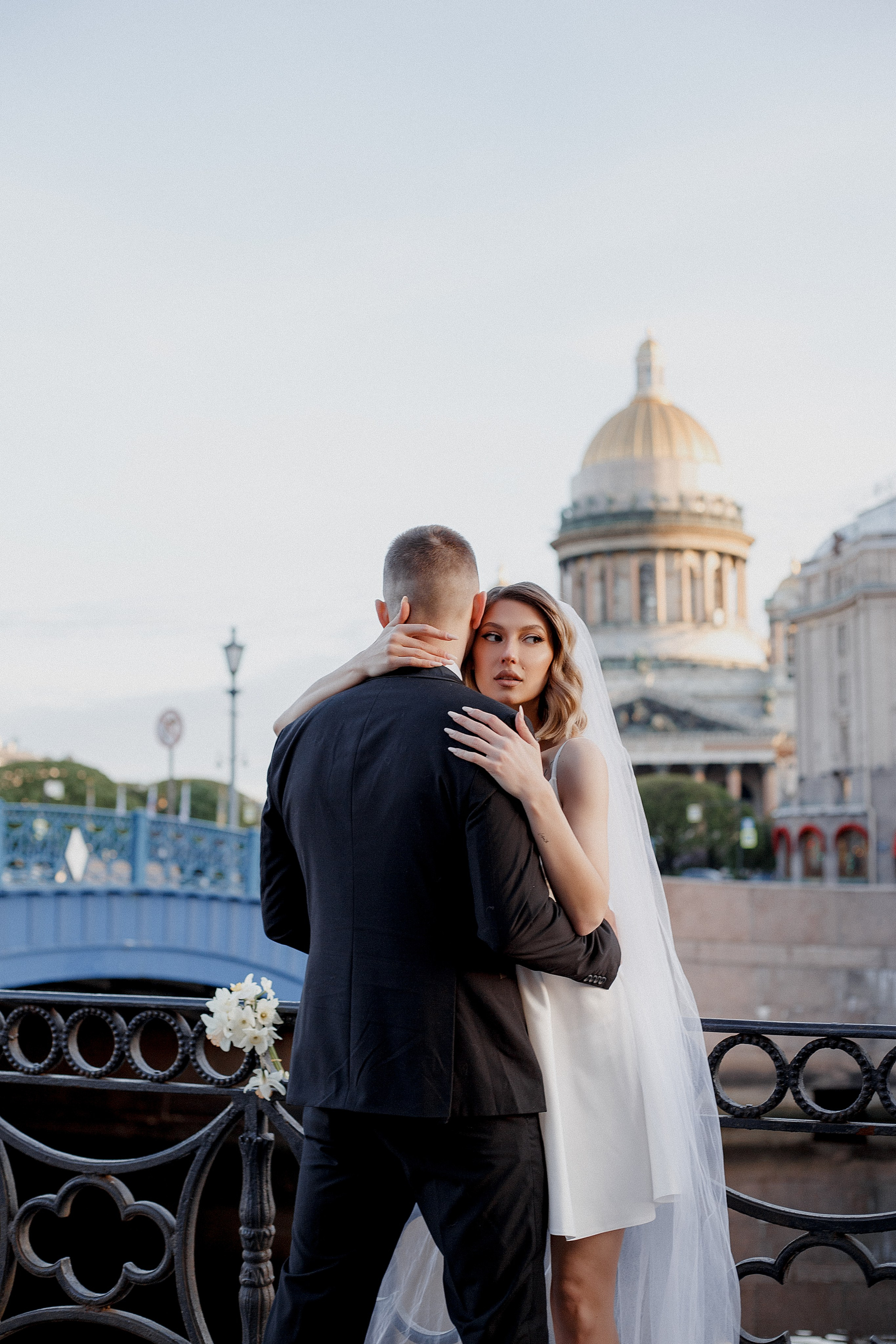 Свадебная в белые ночи. Свадебный фотограф Санкт-Петербург  Москва