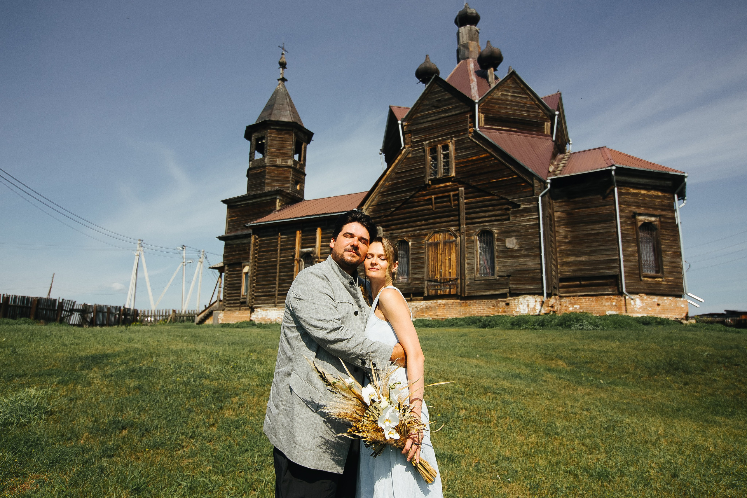 Венчание в Барабаново. Фотограф в Красноярске Надежда Воскресенская