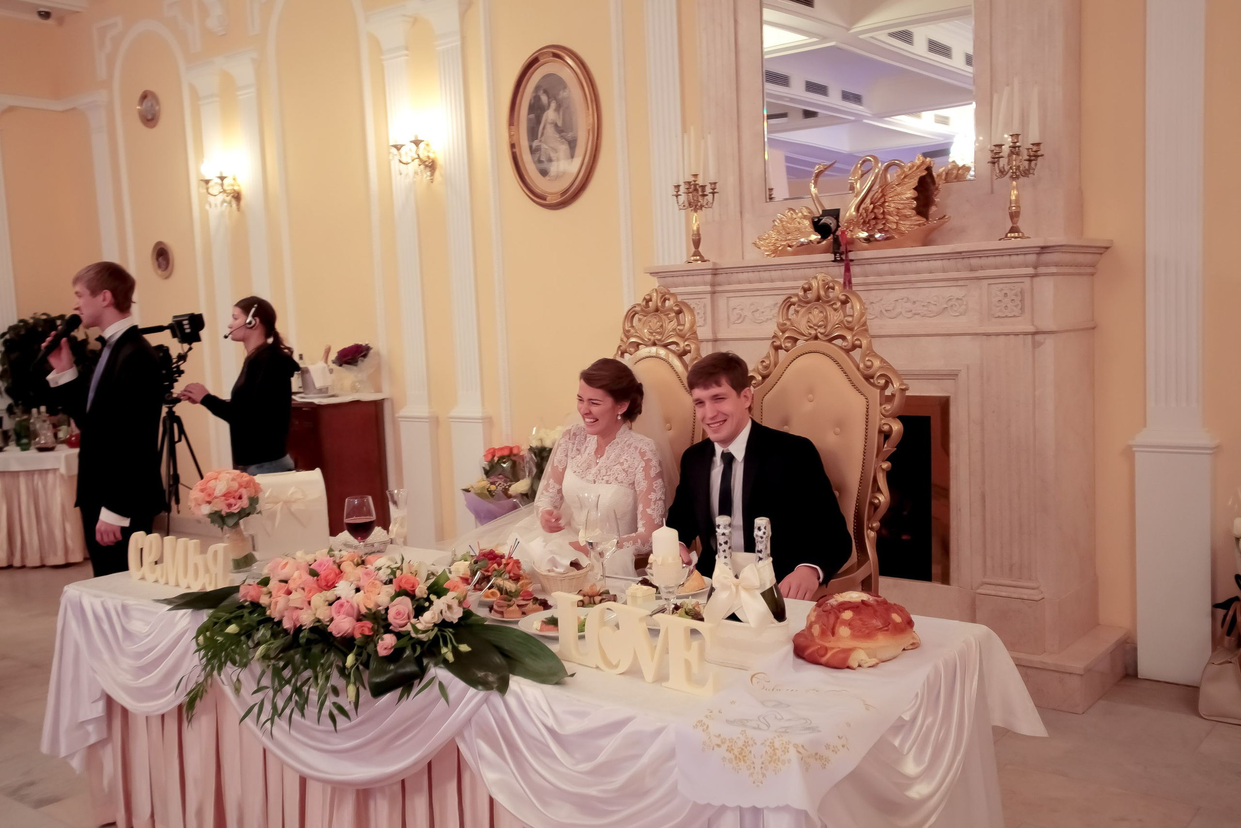 Банкет/Banquet. Максим Матвийченко и Виктория Басова профессионалы своего дела