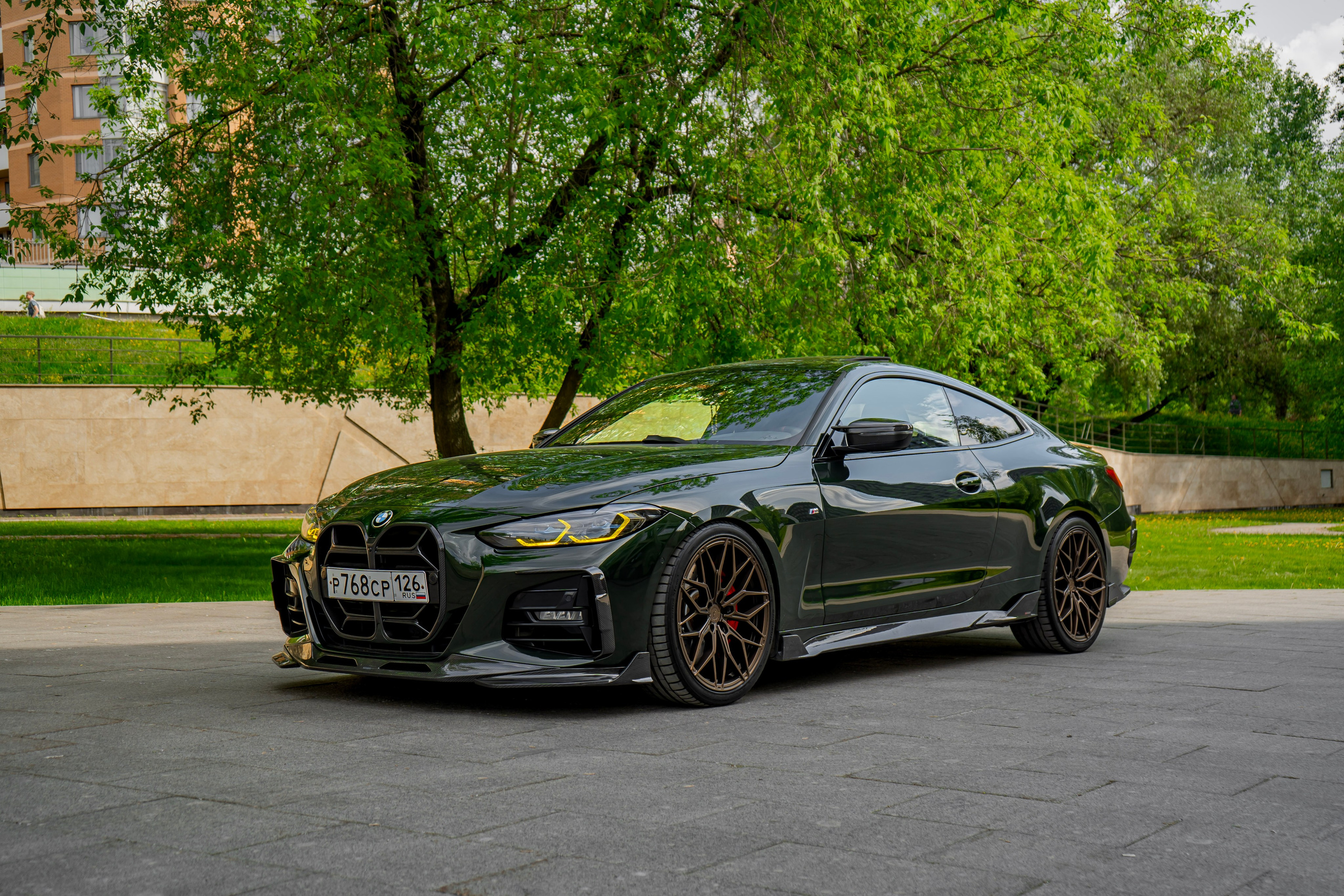 BMW M4. Автомобильный фотограф Ногинск Денис Городок