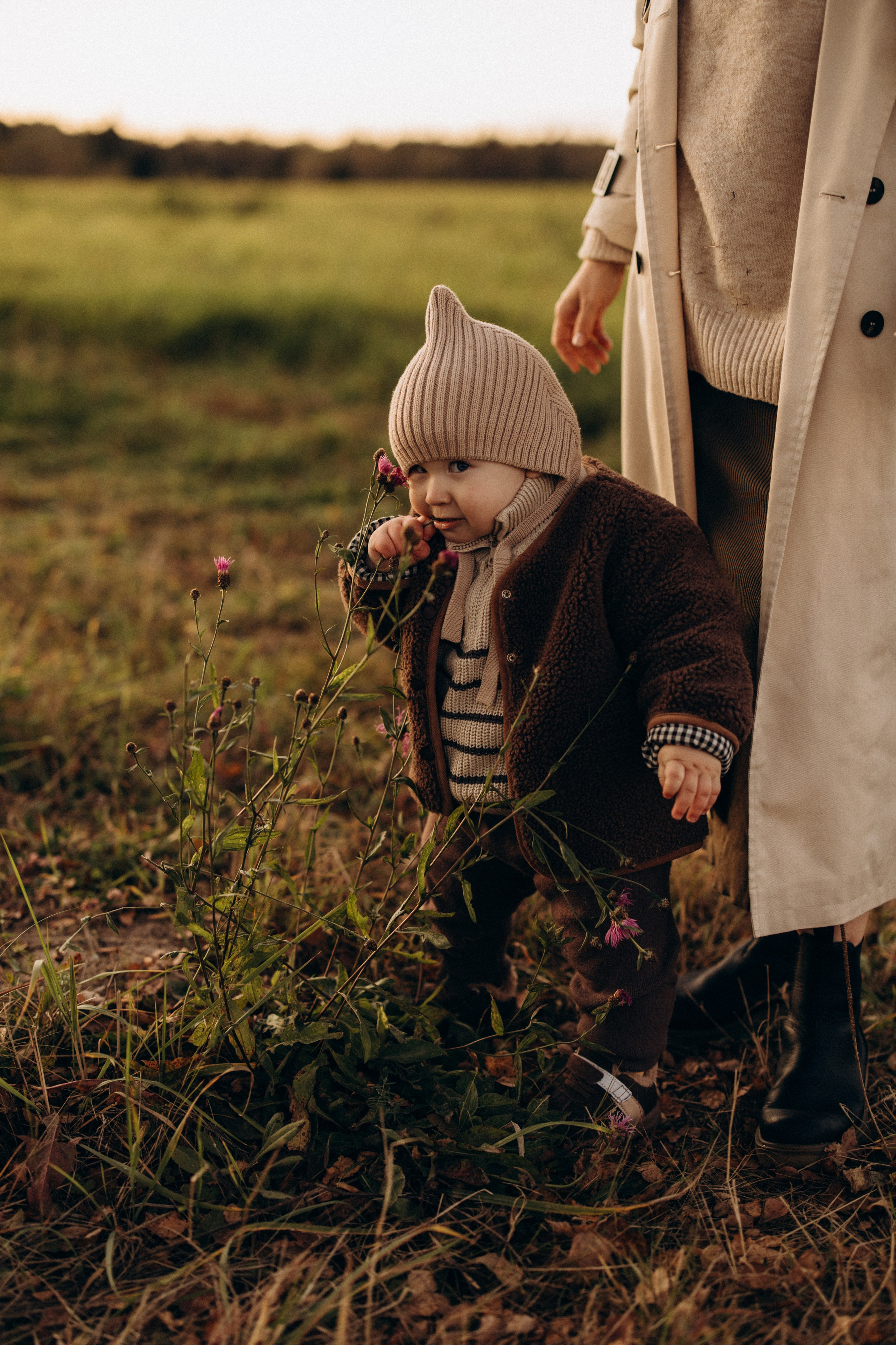 На закате. Евгения Пелипас