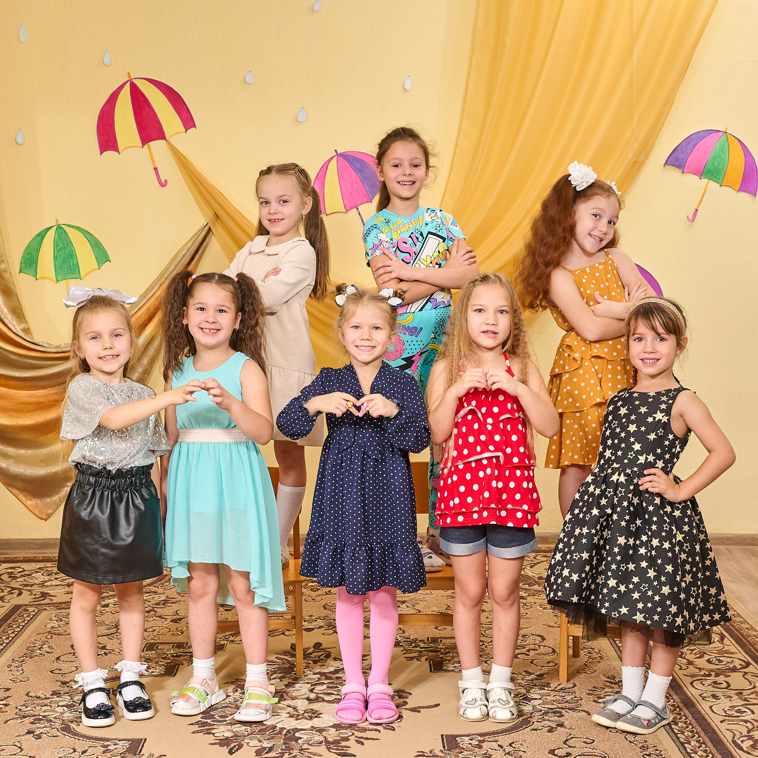 Групповые и общие фотографии. Детский сад. Выпускные альбомы. Предметная и контент съёмка. Фотостудия Klass