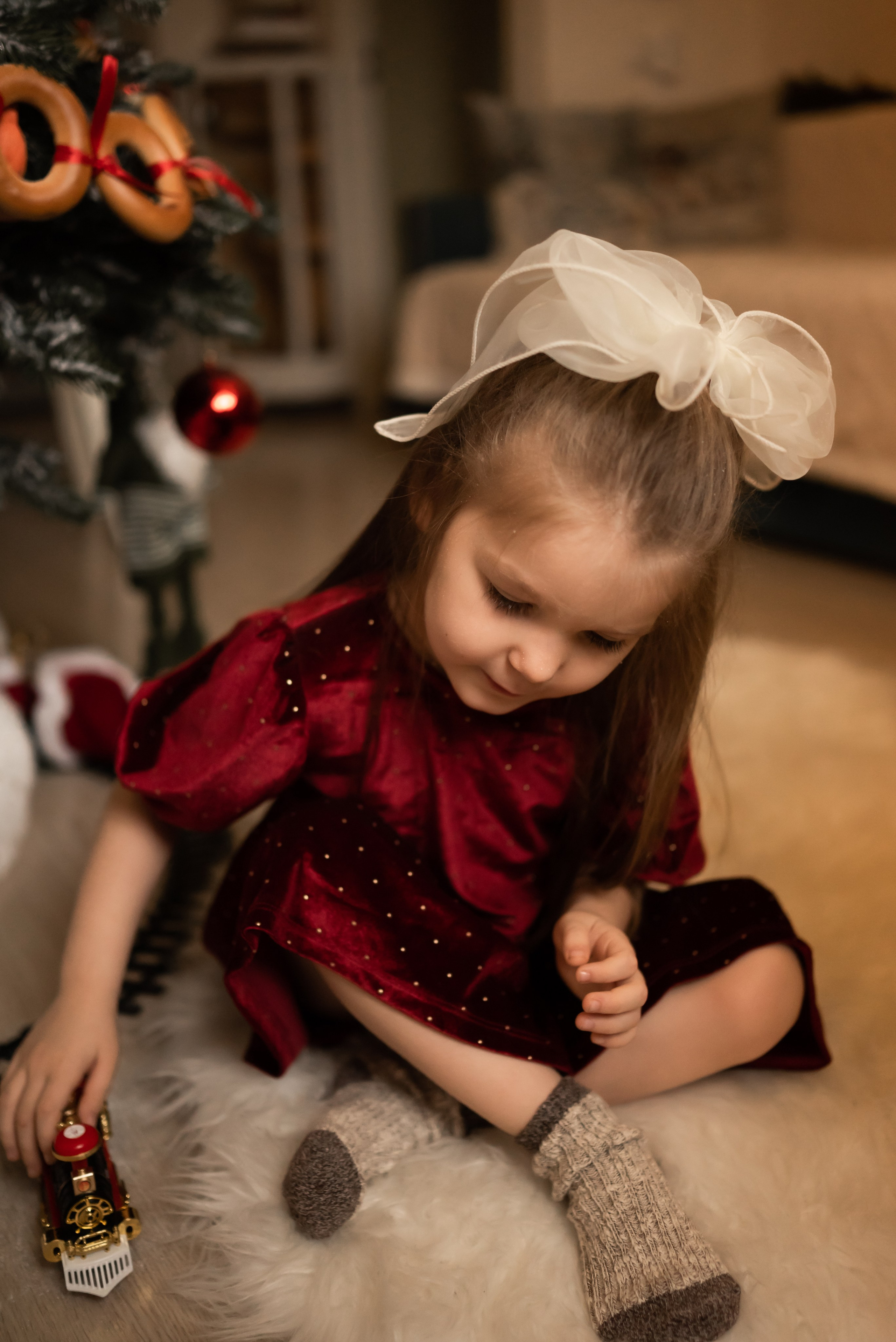 Новогодняя история Варвары. Фотограф Ксения Огородова портфолио