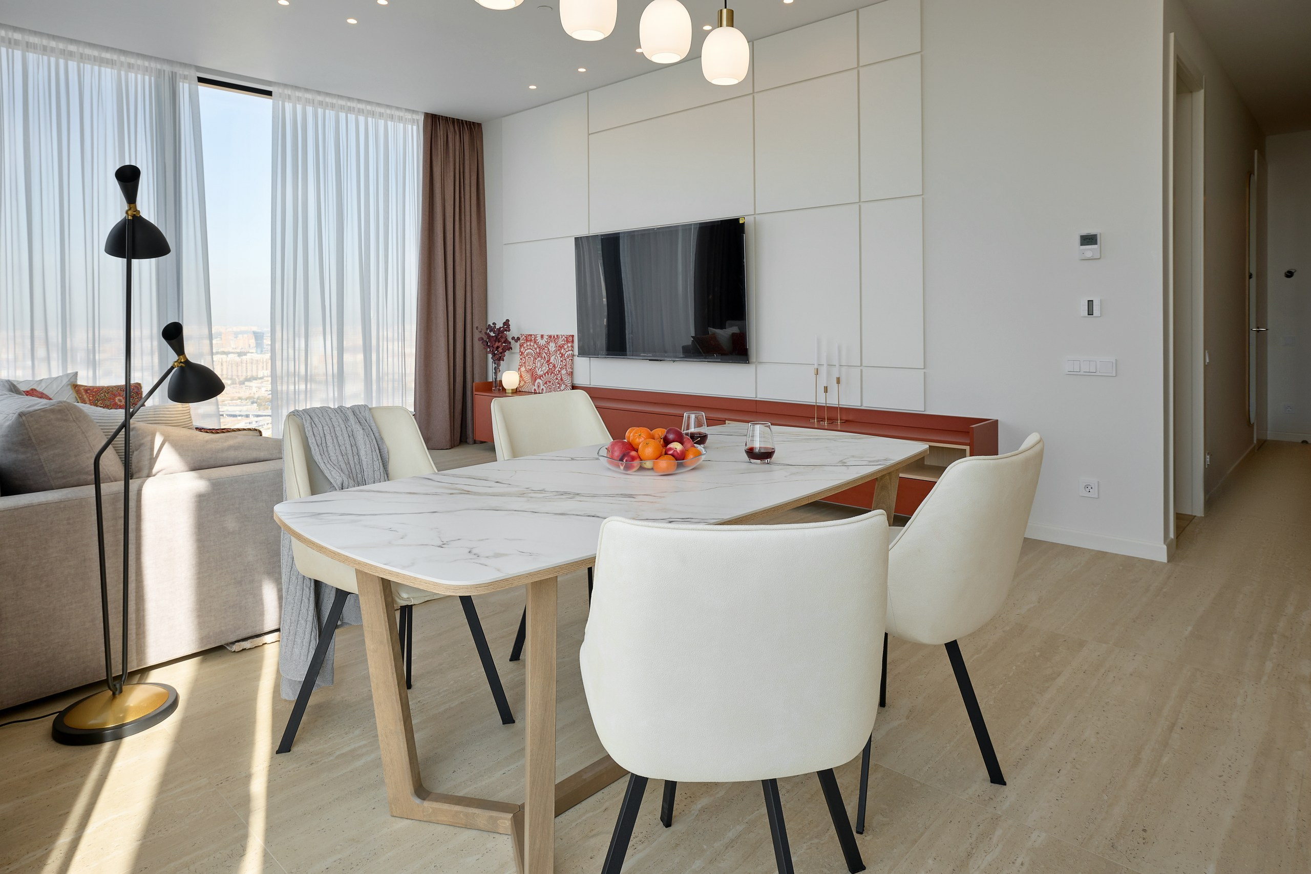 Съёмка видовых квартир Capital Towers в Москве. Антон Артюшин, портретный фотограф. Москва