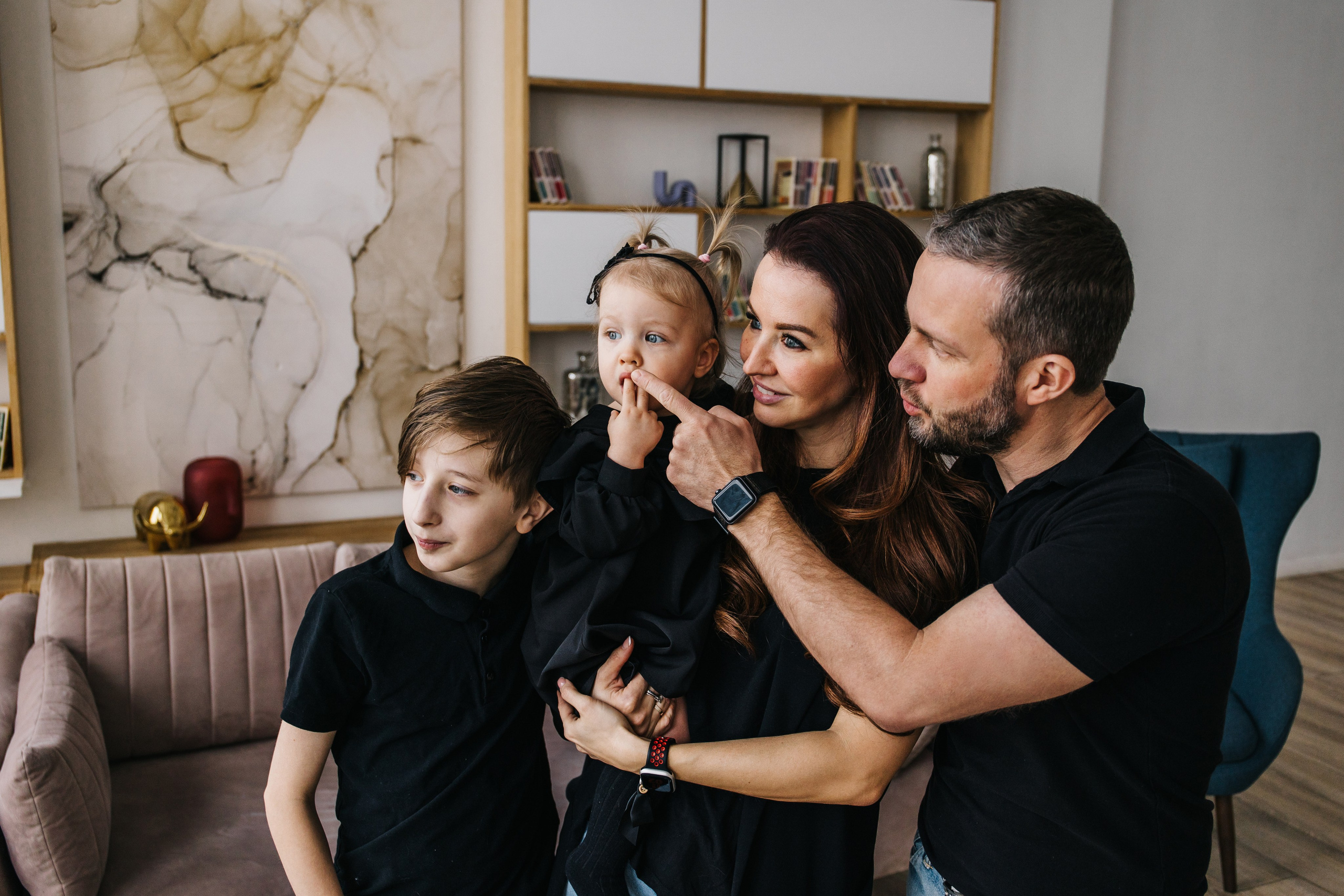 Настя, Леша, Андрей и Милана. Фотограф Харитонова Наталья