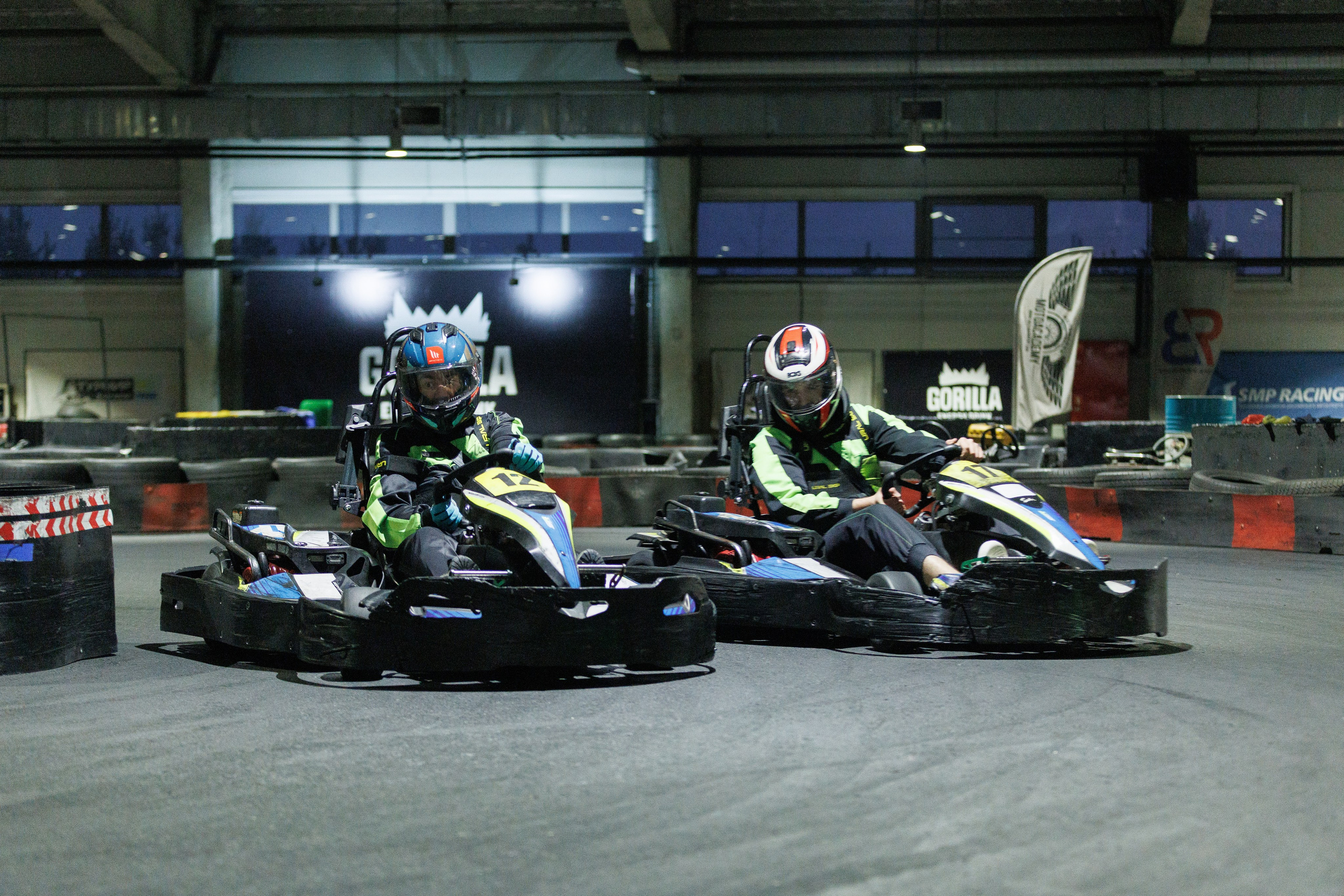 Turba karting hall — корпоративные соревнования. Контент для бизнеса в Екатеринбурге Полдень Медиа