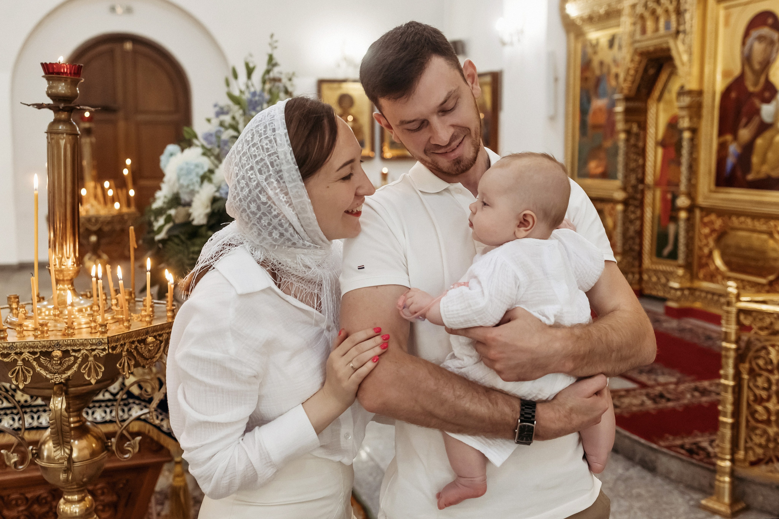 Таинство Крещения Машеньки. Семейный фотограф и видеограф Попова Юлия