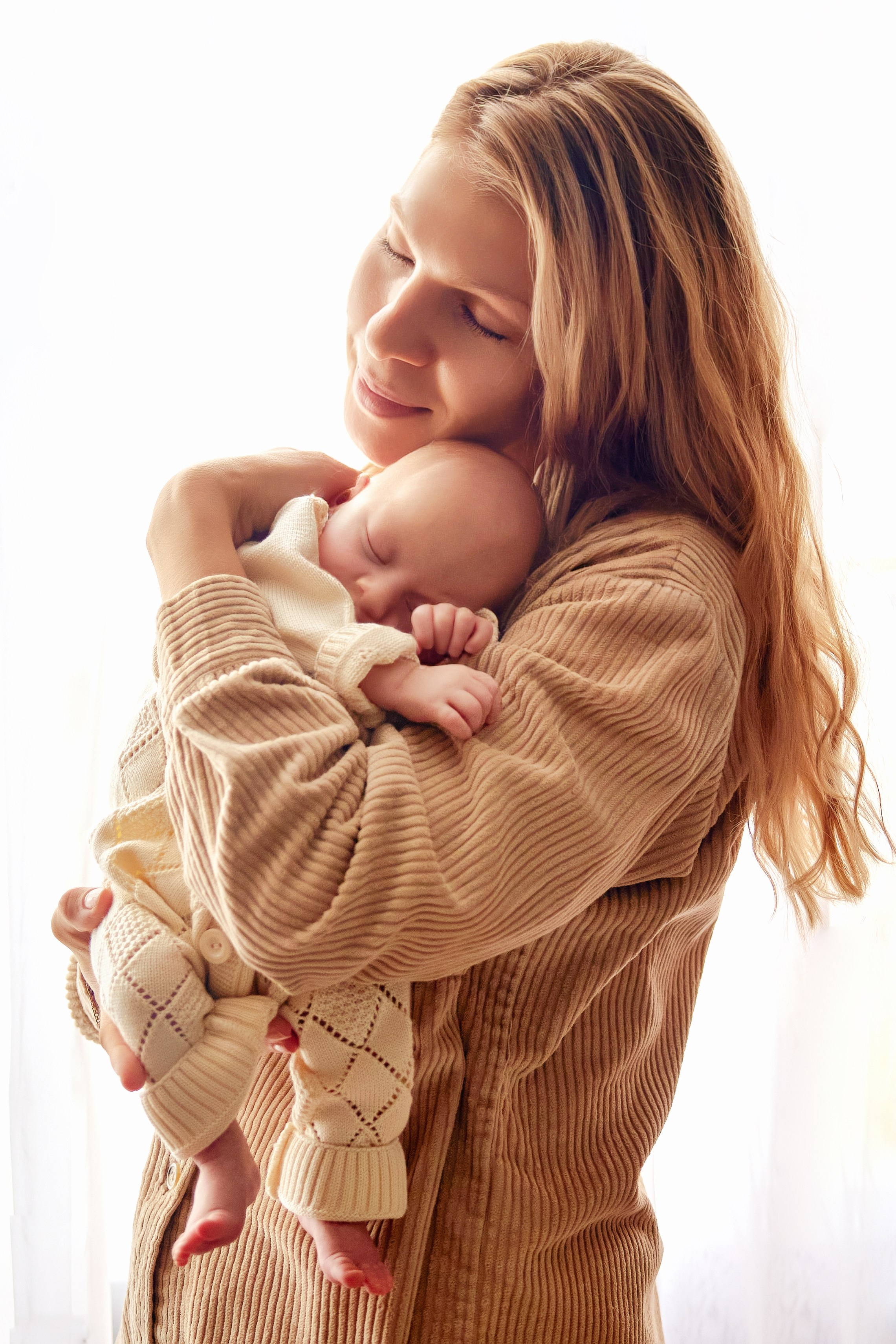 Ньюборн съемка. Фотограф Люся Воробьева