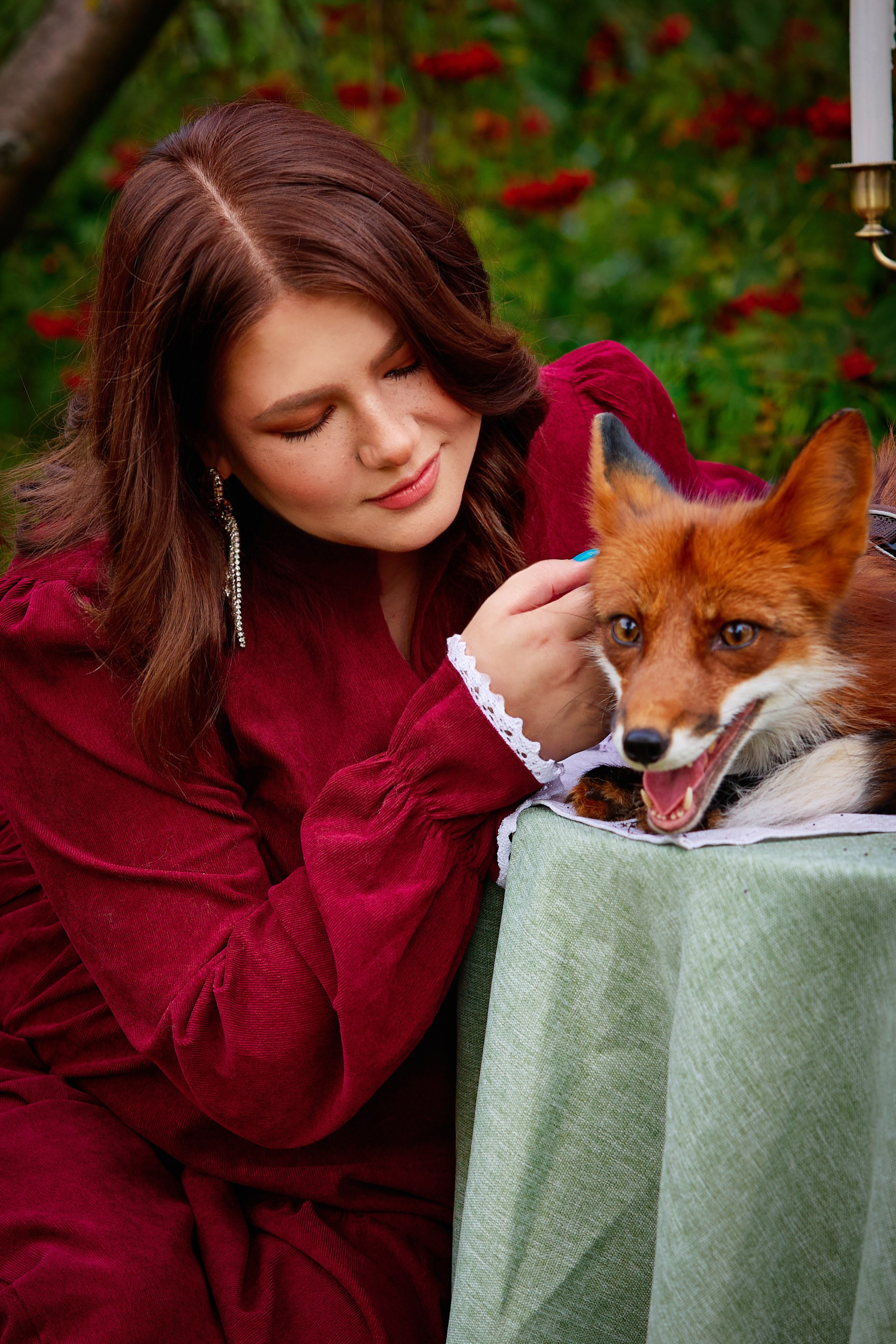 Фотопроект «Рябинка». Ярослава и Маргарита. Фотограф Люся Воробьева