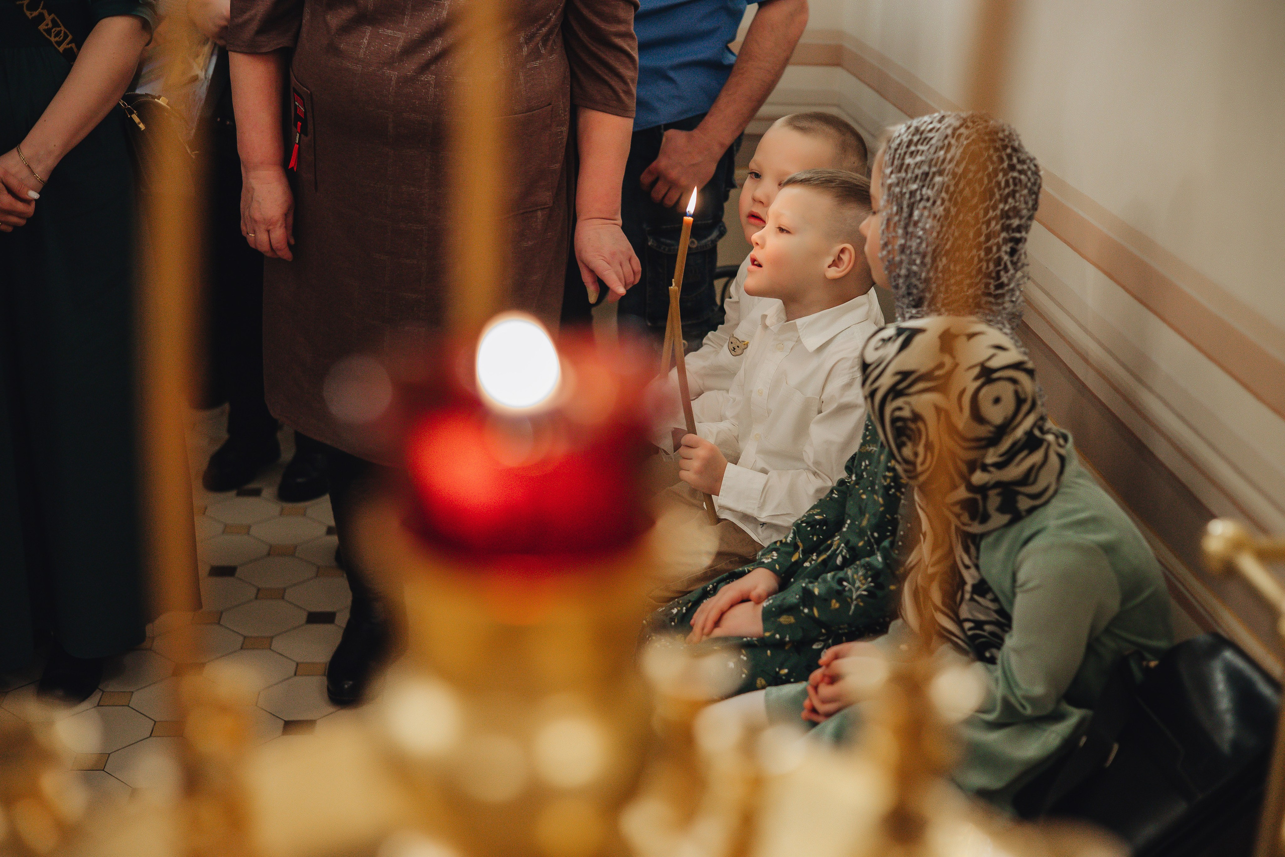 Крещение Андрея. Свадебный и семейный фотограф Пушкин Царское Село СПБ Питер Санкт-Петербург и Рязань Ольга Козлова