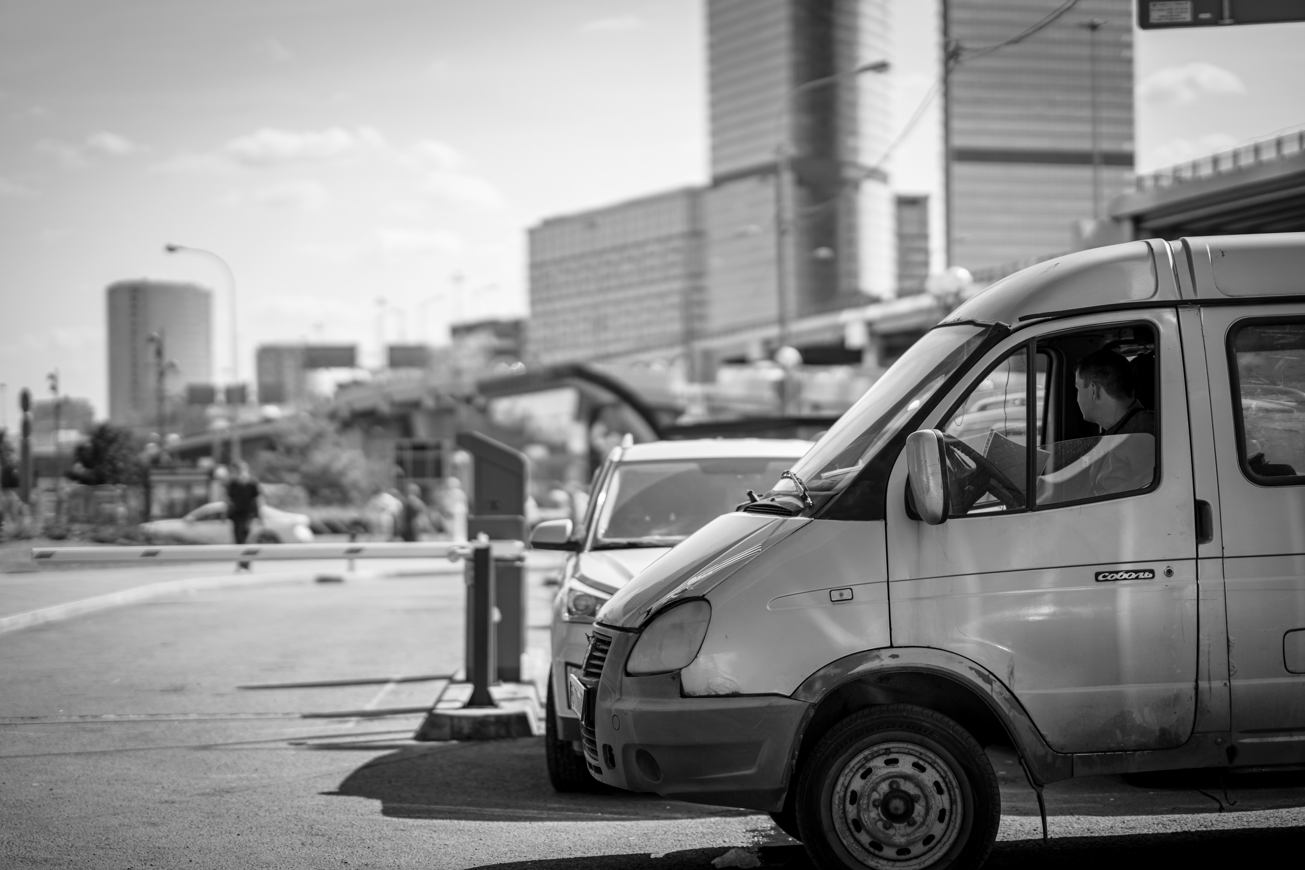 Газель в Москва-Сити