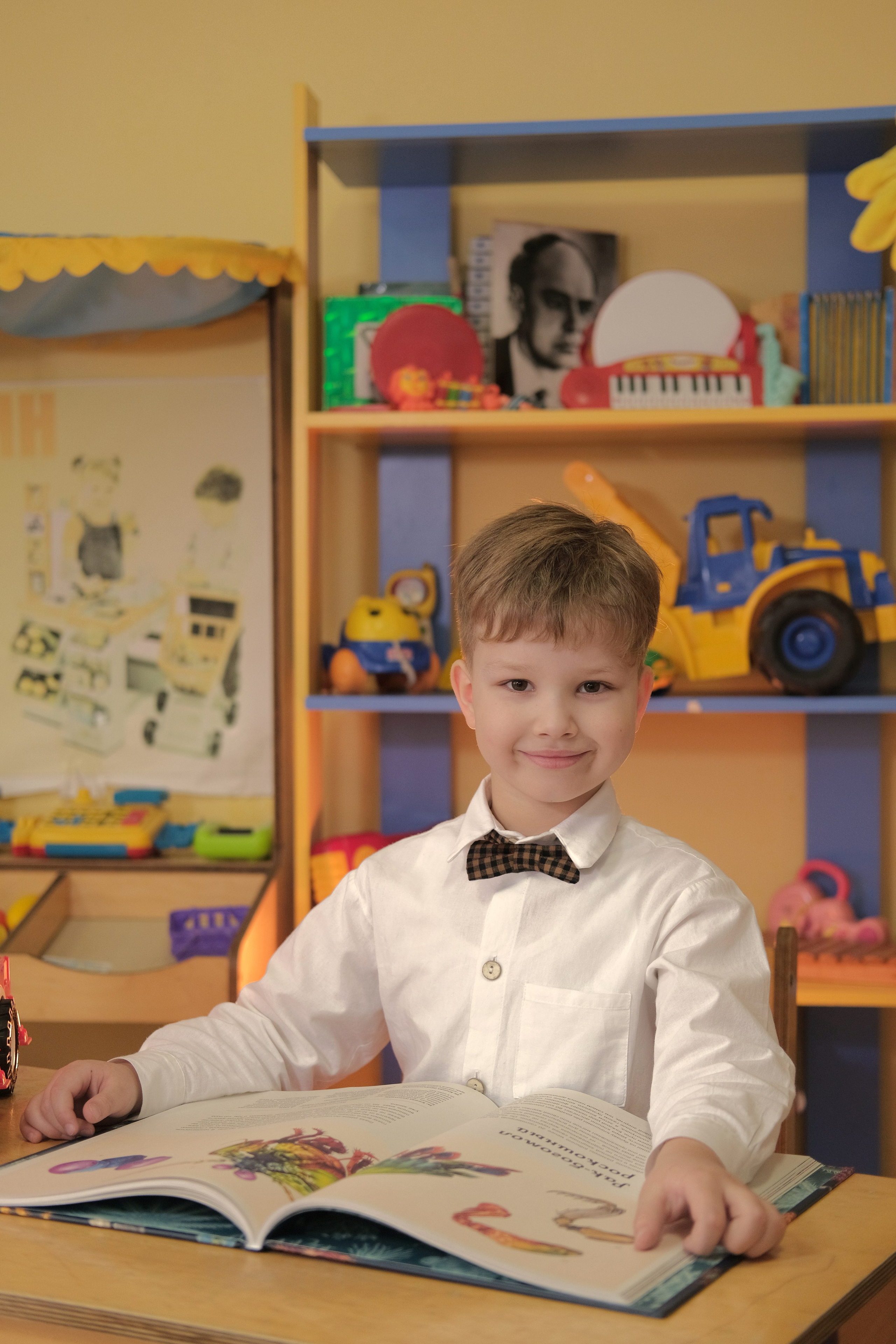 Детский сад портреты 2025. Лиза Рязанцева