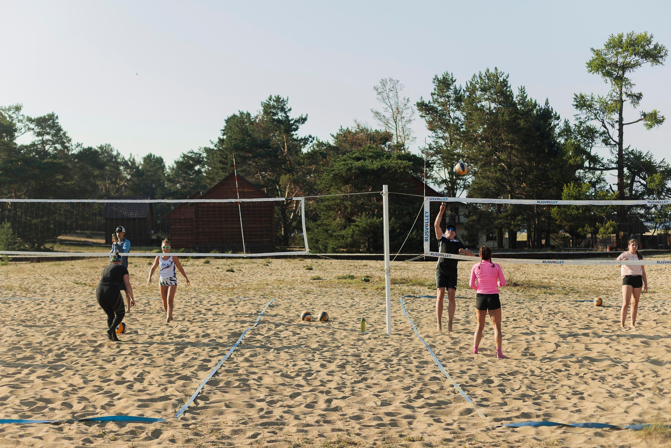 Соревнования Rusvolley на Байкале. Photographer of Dharamsala and Olkhon island