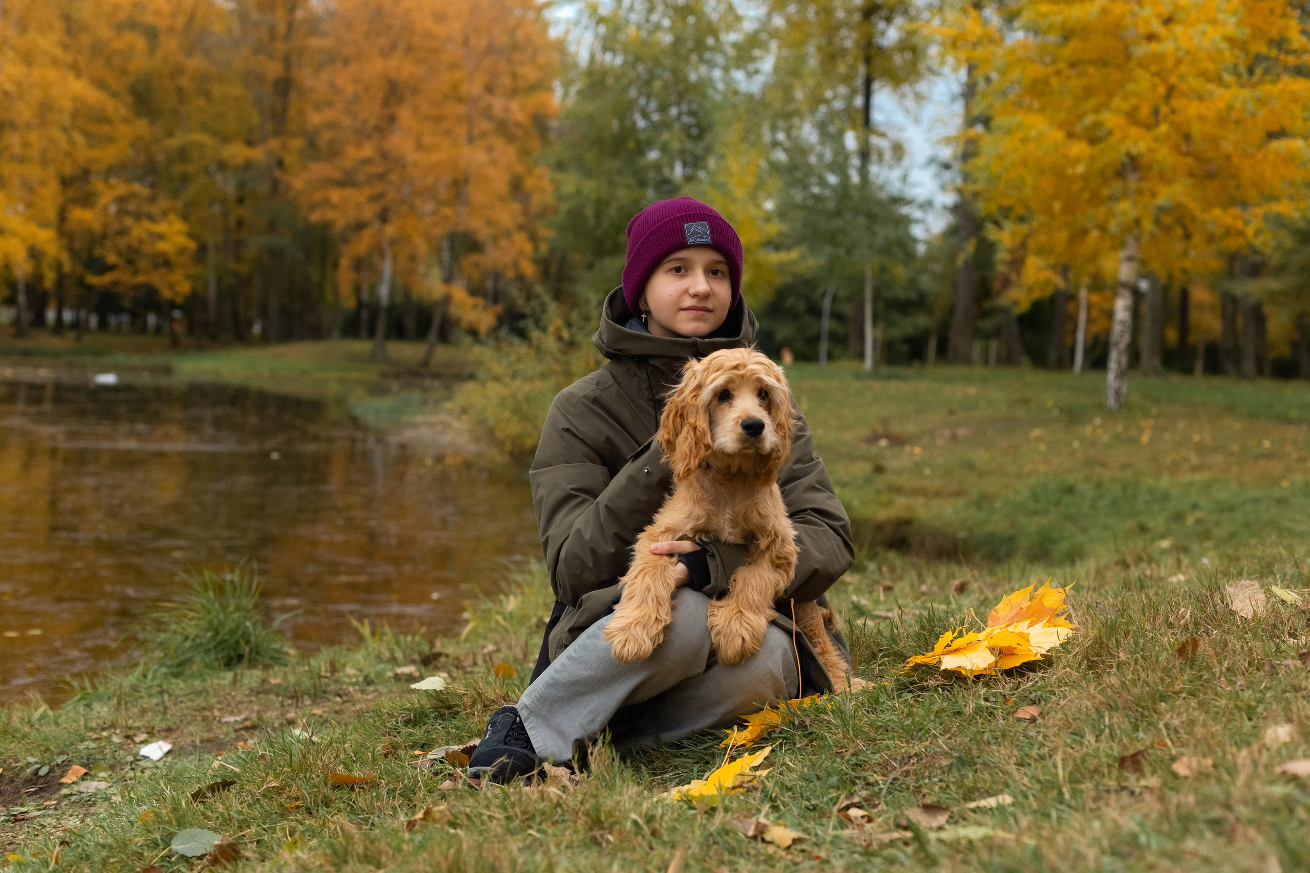Осенняя семейная прогулка. Семейный фотограф Любовь Саркеева